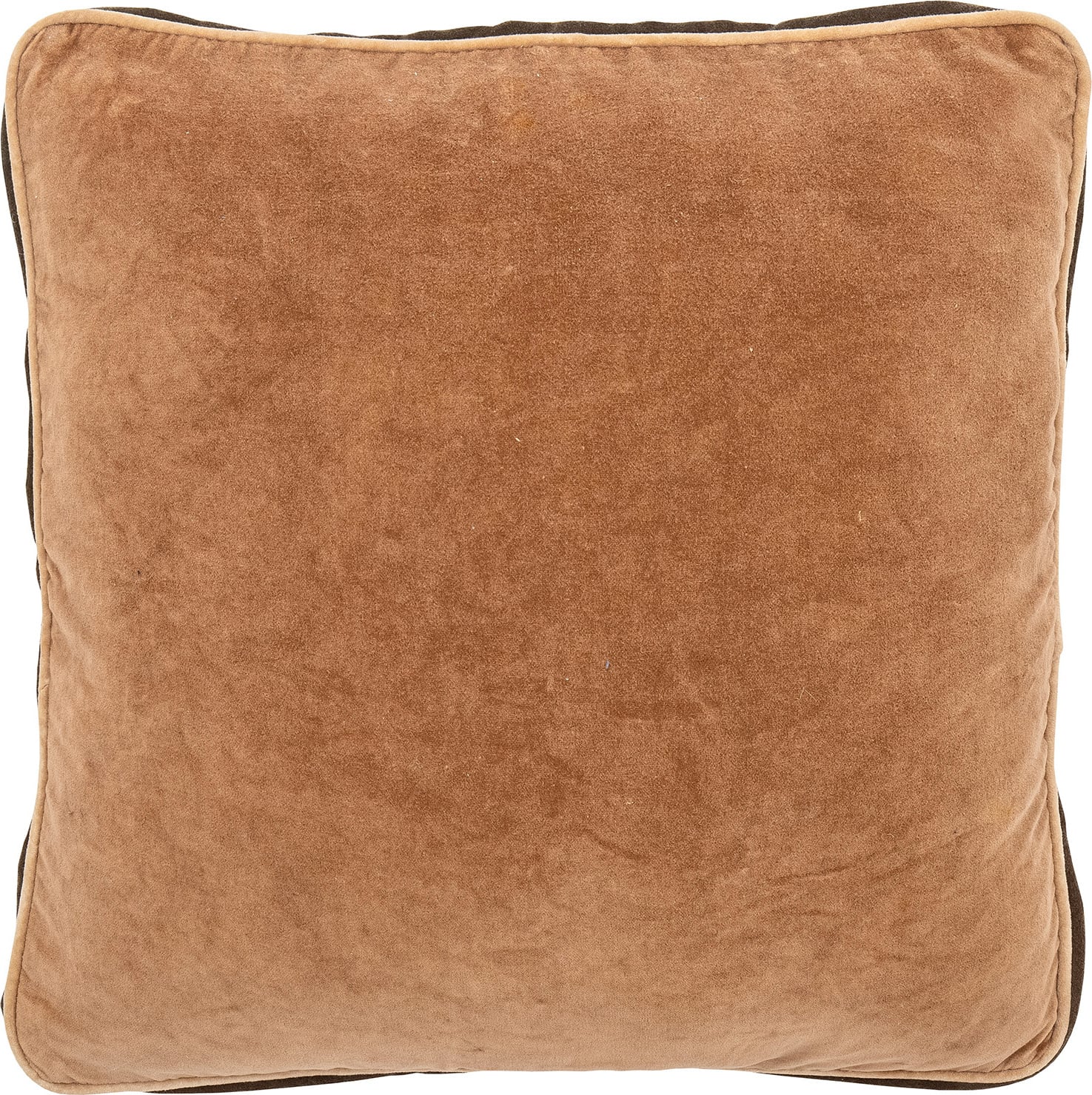Poduszka dekoracyjna Aurial 45 cm brązowa