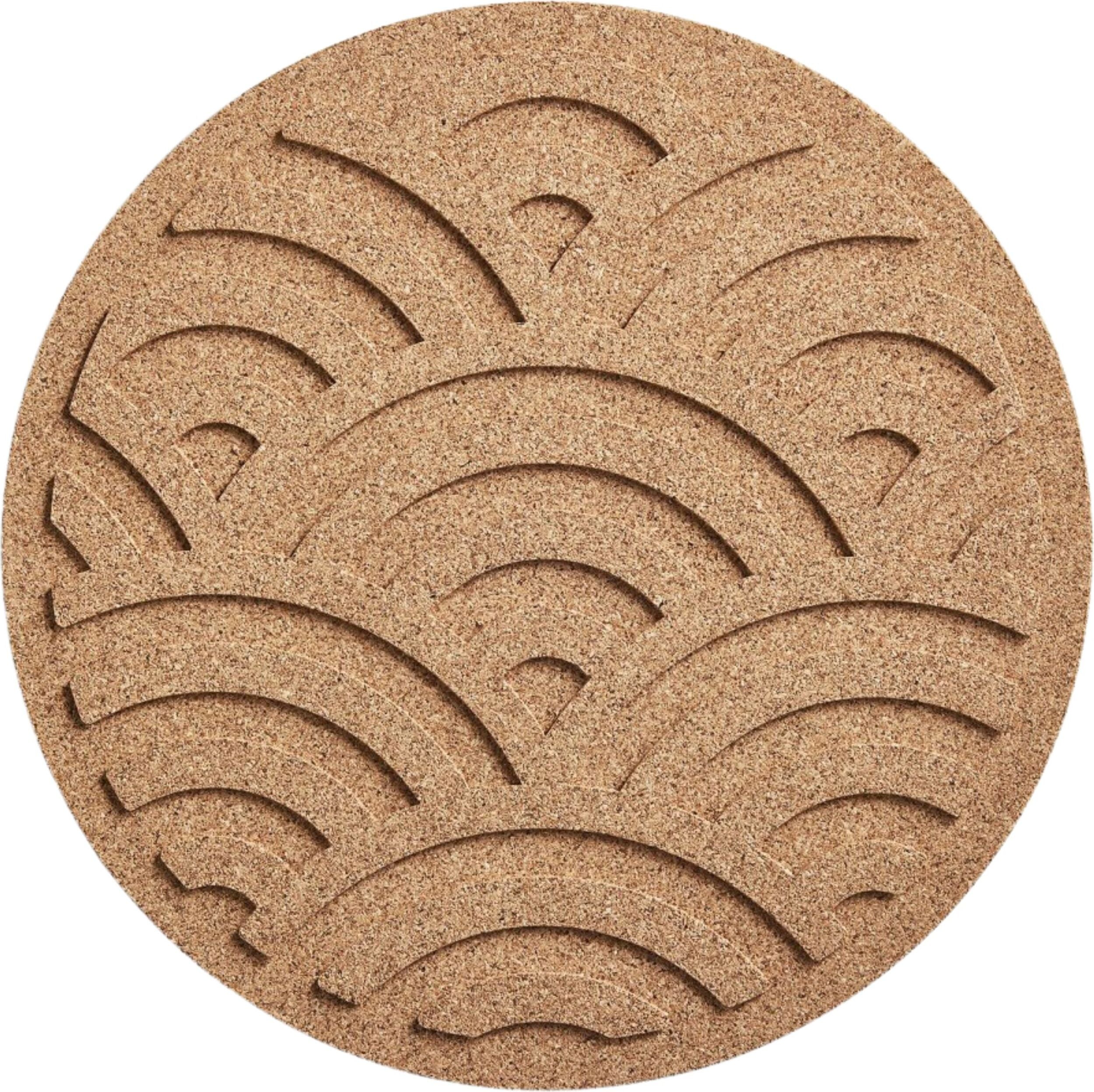 Podstawka pod gorące naczynia Waves naturalna korkowa