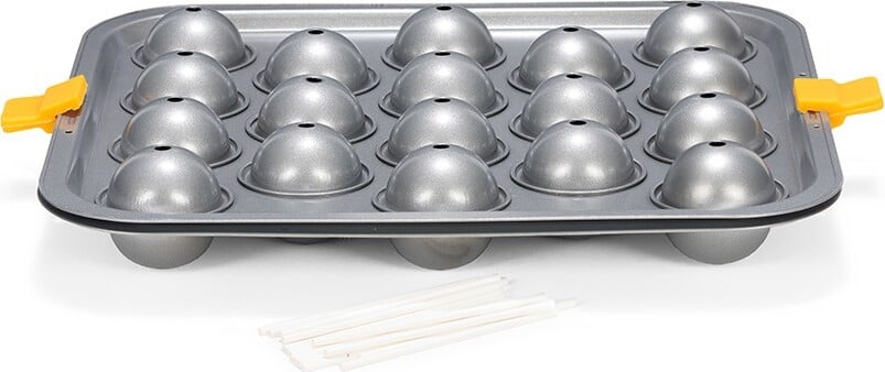 Forma do popcakes Silver-Top