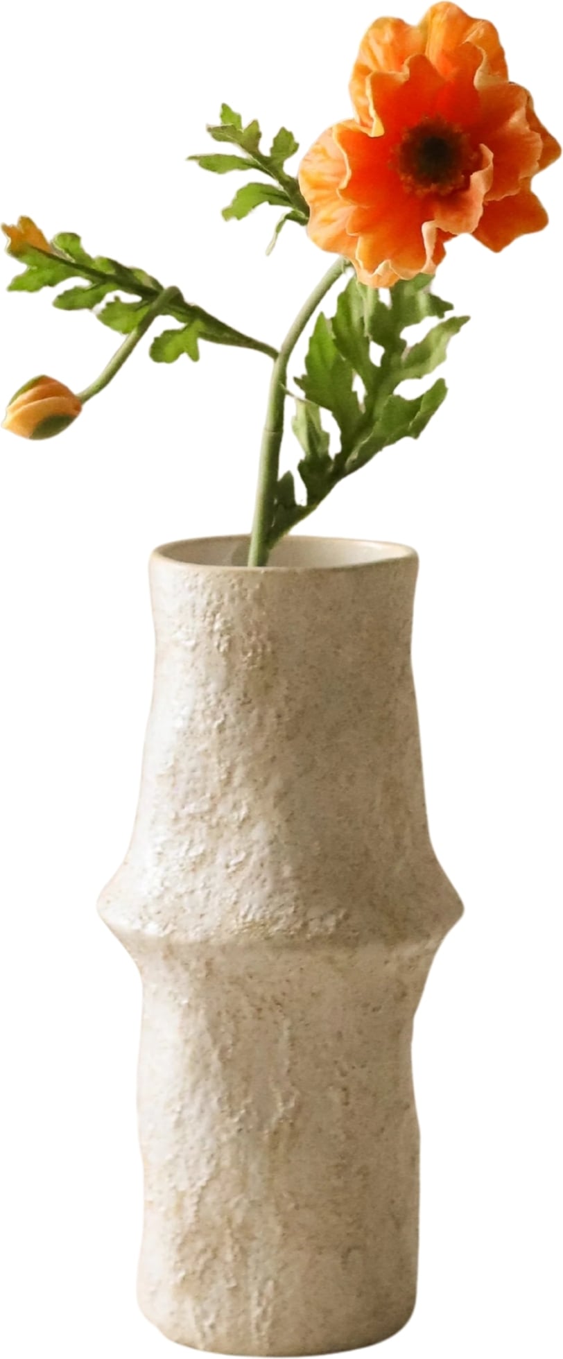 Kwiat sztuczny Botane mak 60 cm pomarańczowy