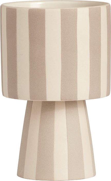 Osłonka na doniczkę Toppu 15 cm beżowa