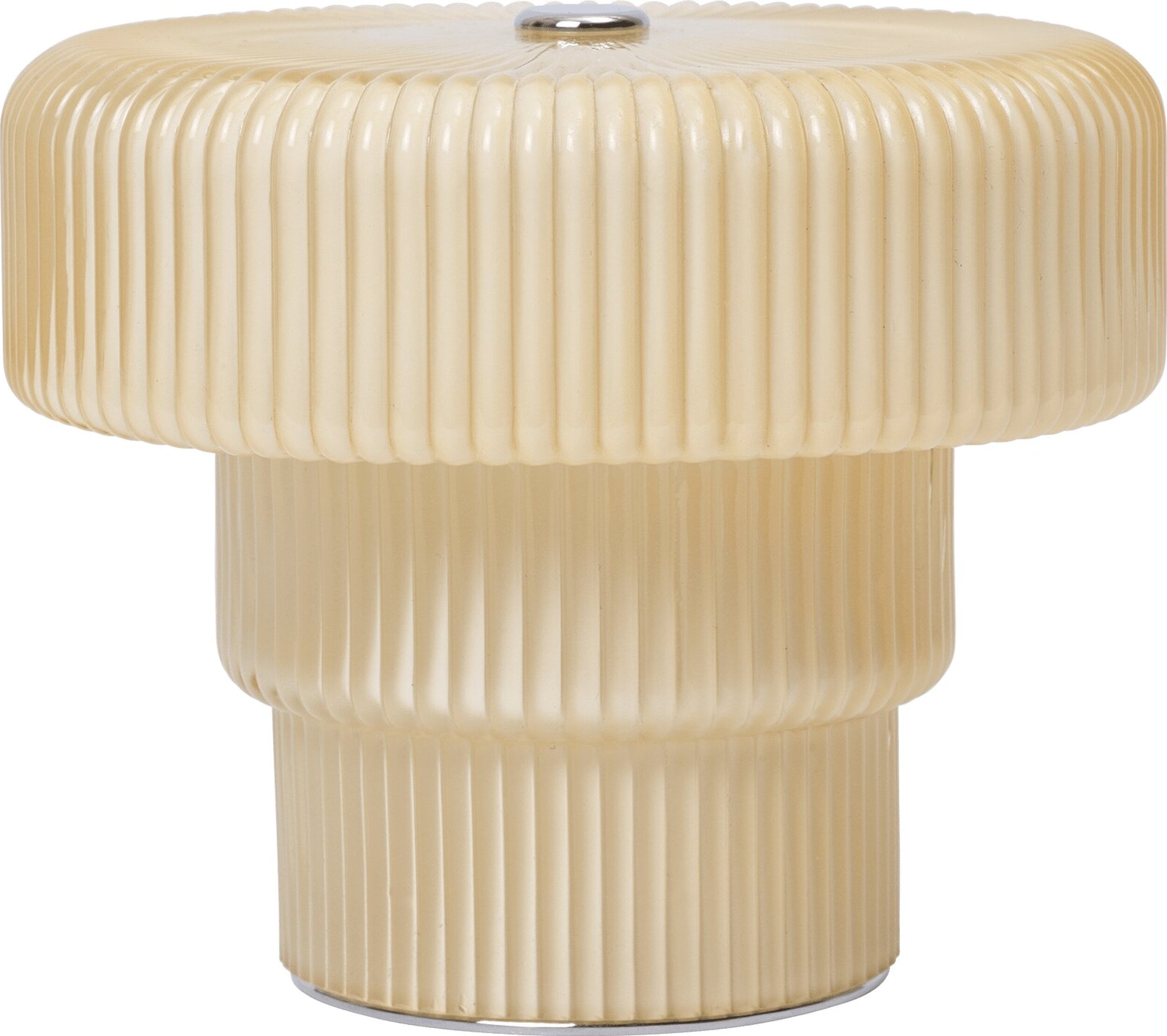 Lampa stołowa bezprzewodowa Ripple beżowa