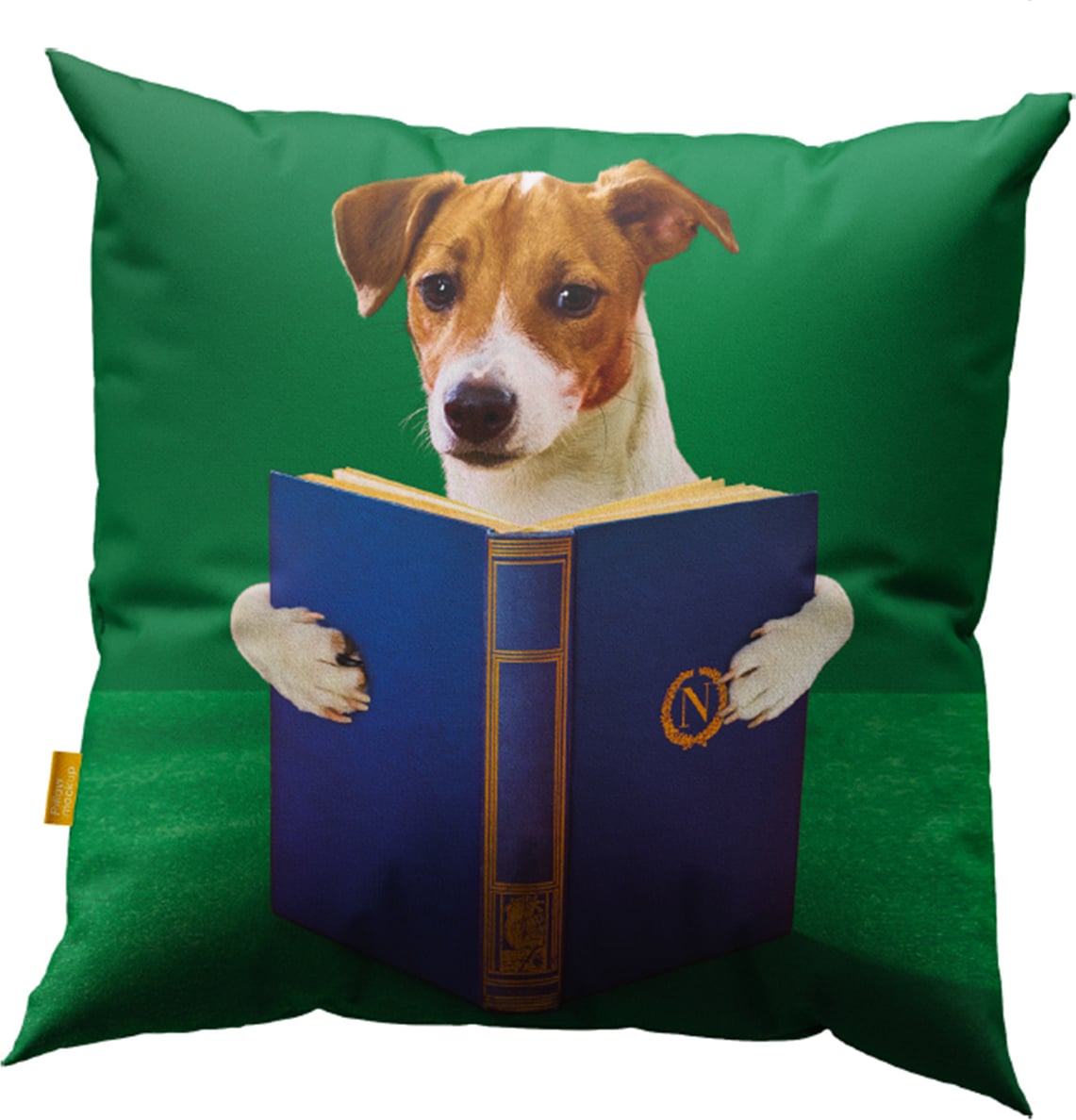 Poduszka dekoracyjna Toiletpaper Nerdy Dog 50 x 50 cm