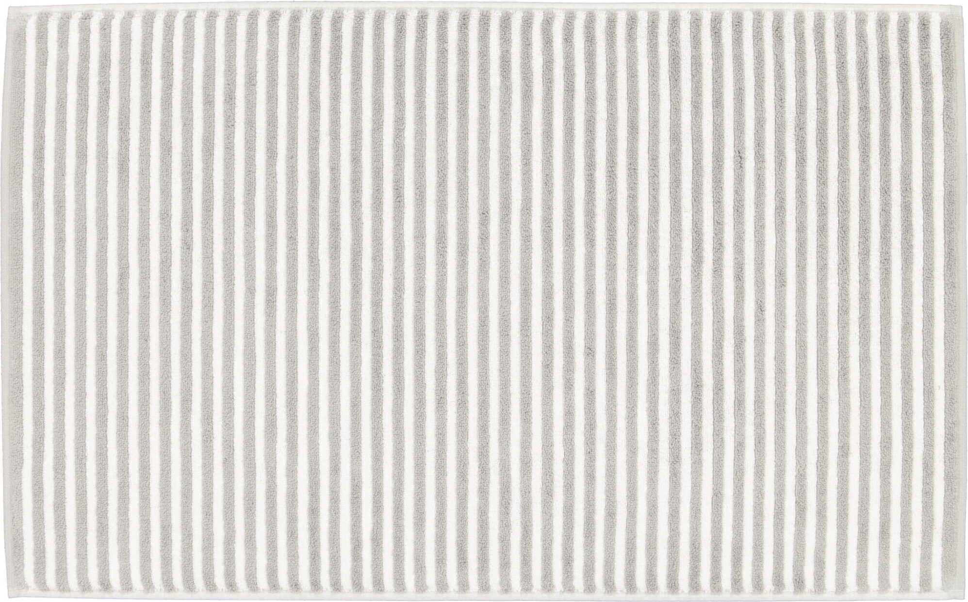 Dywanik łazienkowy Two-Tone Stripes 50 x 80 cm platynowy