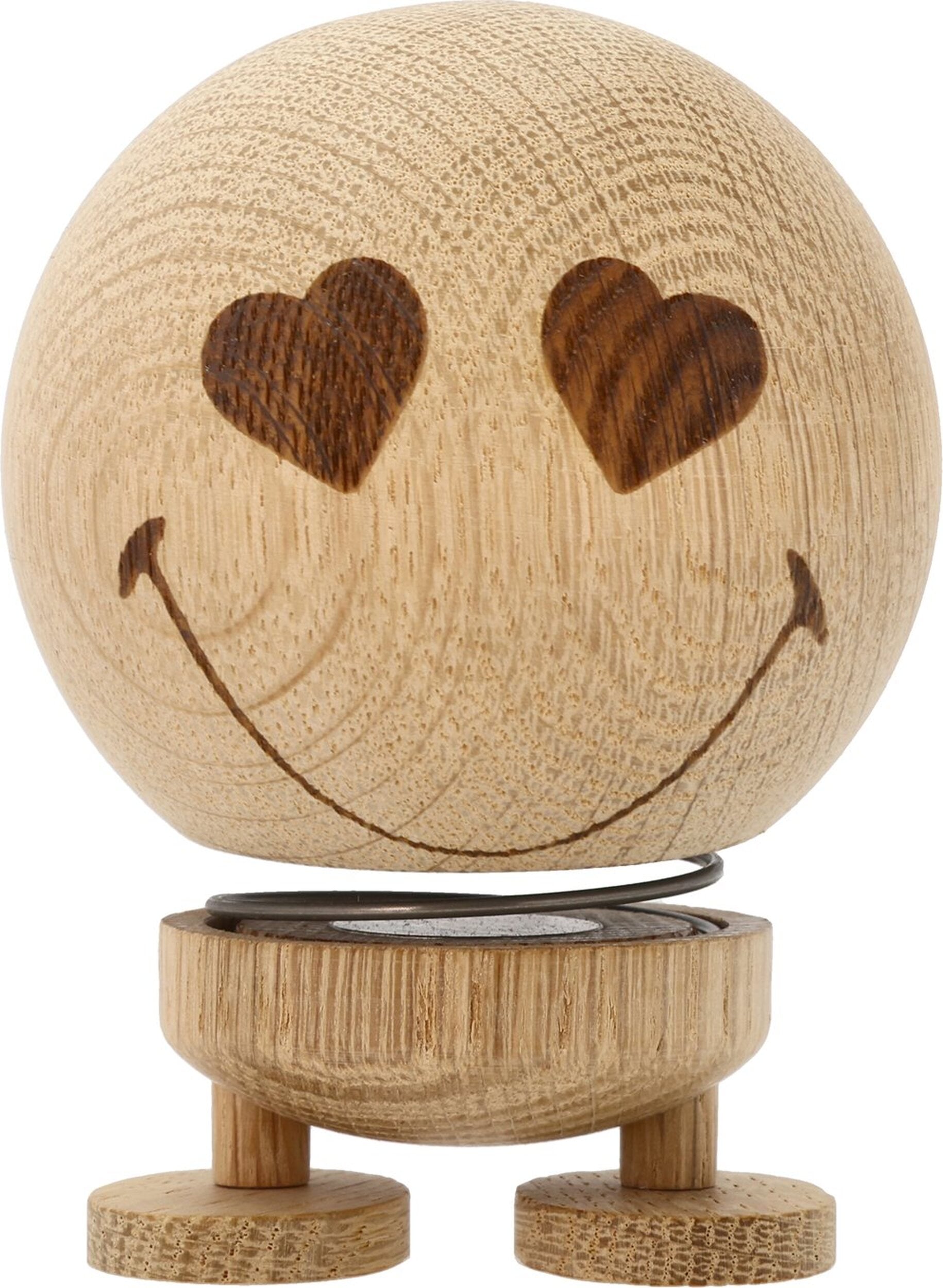 Figurka Smiley Love M dąb
