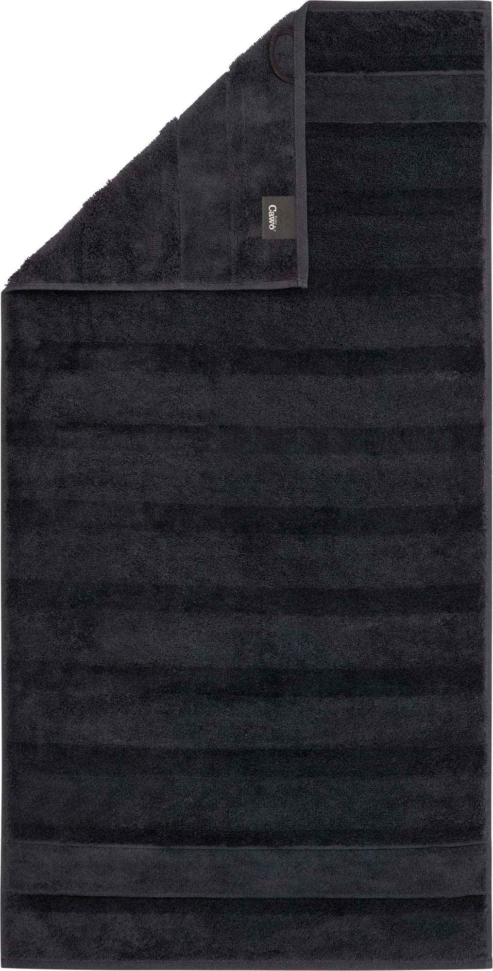 Ręcznik Noblesse II gładki 30 x 50 cm czarny