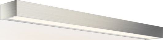 Lampa ścienna Box LED 2700K 80 cm nikiel