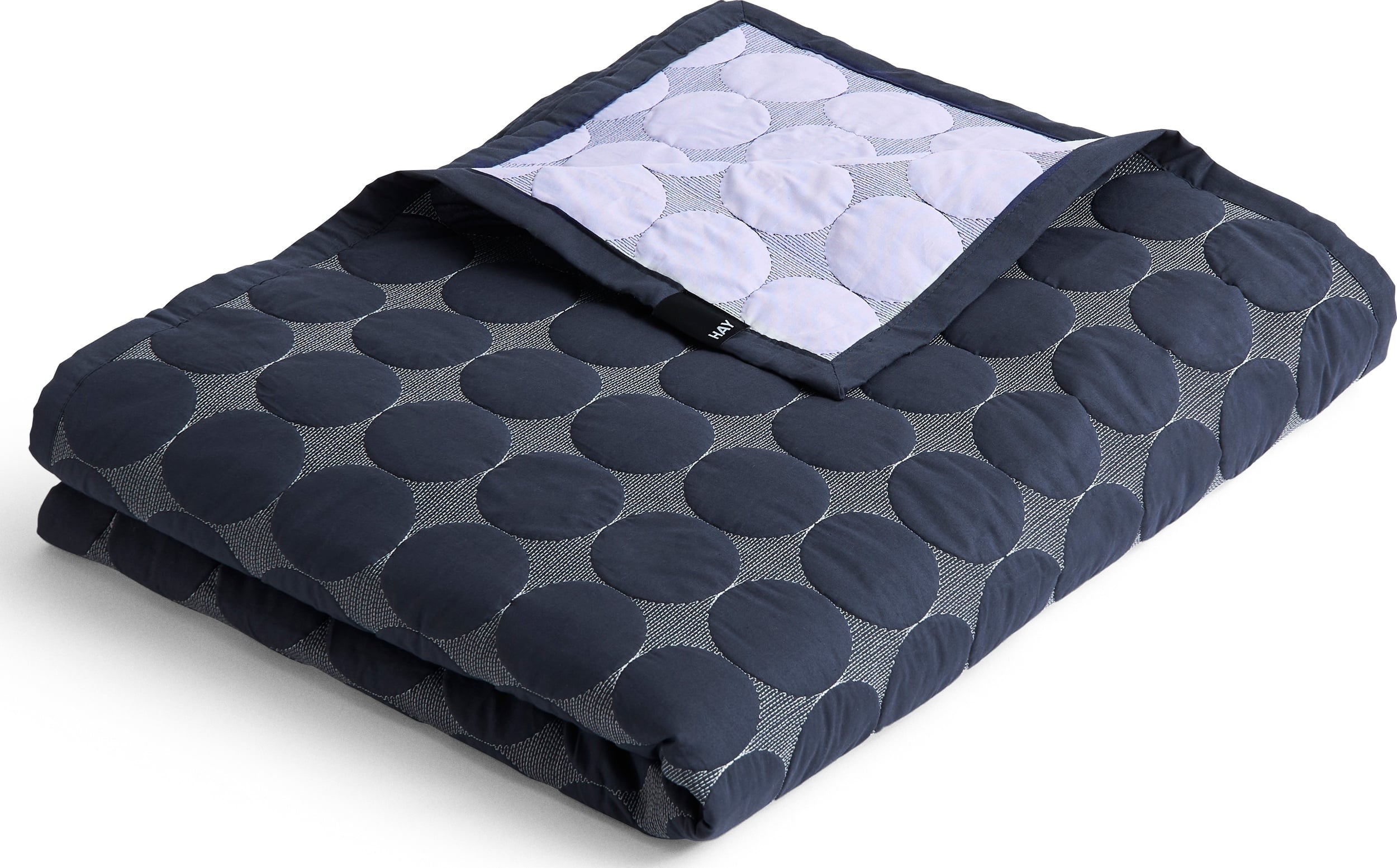 Pled Mega Dot 195 x 245 cm granatowy