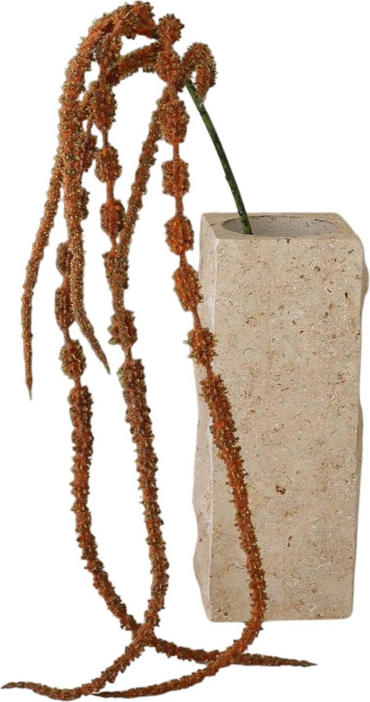 Kwiat sztuczny Botane amarantus 112 cm brązowy sześciopędowy