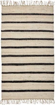Dywan Sima 70 x 140 cm beżowo-czarny