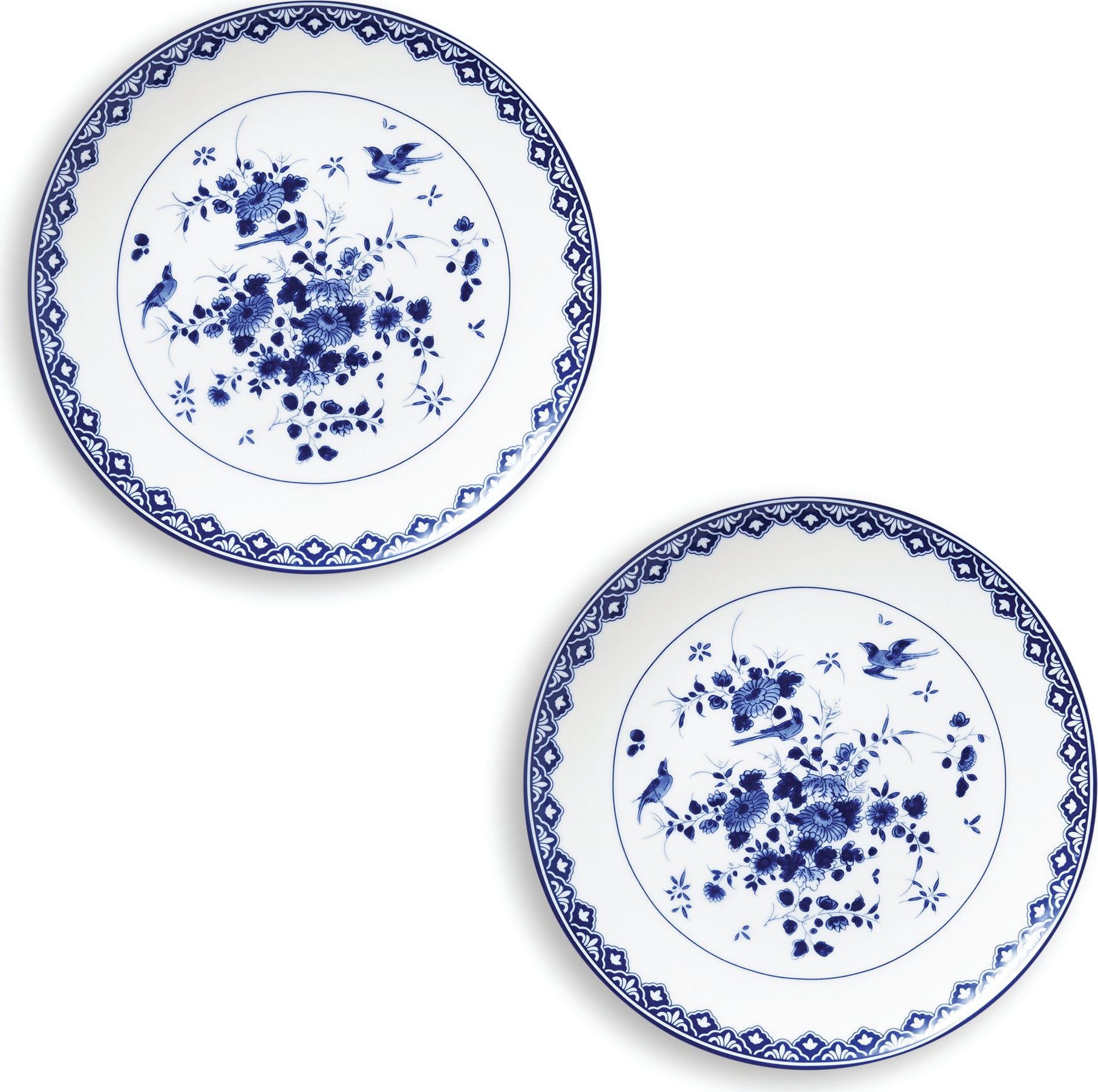 Talerze śniadaniowe Delftware 20 cm 2 szt.