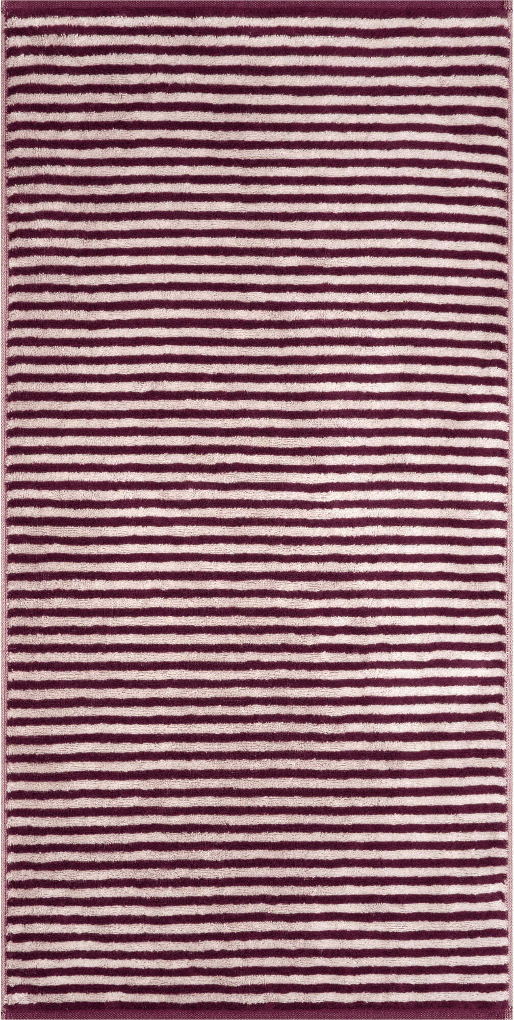 Ręcznik do rąk Club w paski 50 x 100 cm burgundowy
