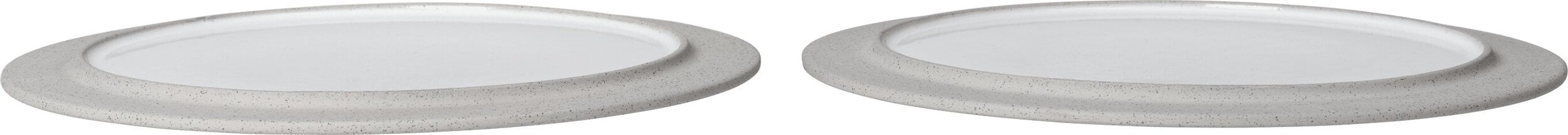 Talerze obiadowe Sonae 28 cm szaro-białe 2 szt.