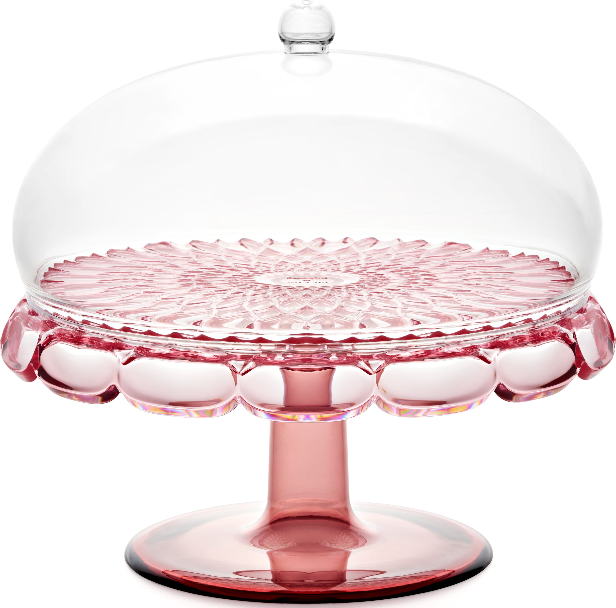 Patera na ciasto Vanity 27 7 cm różowa