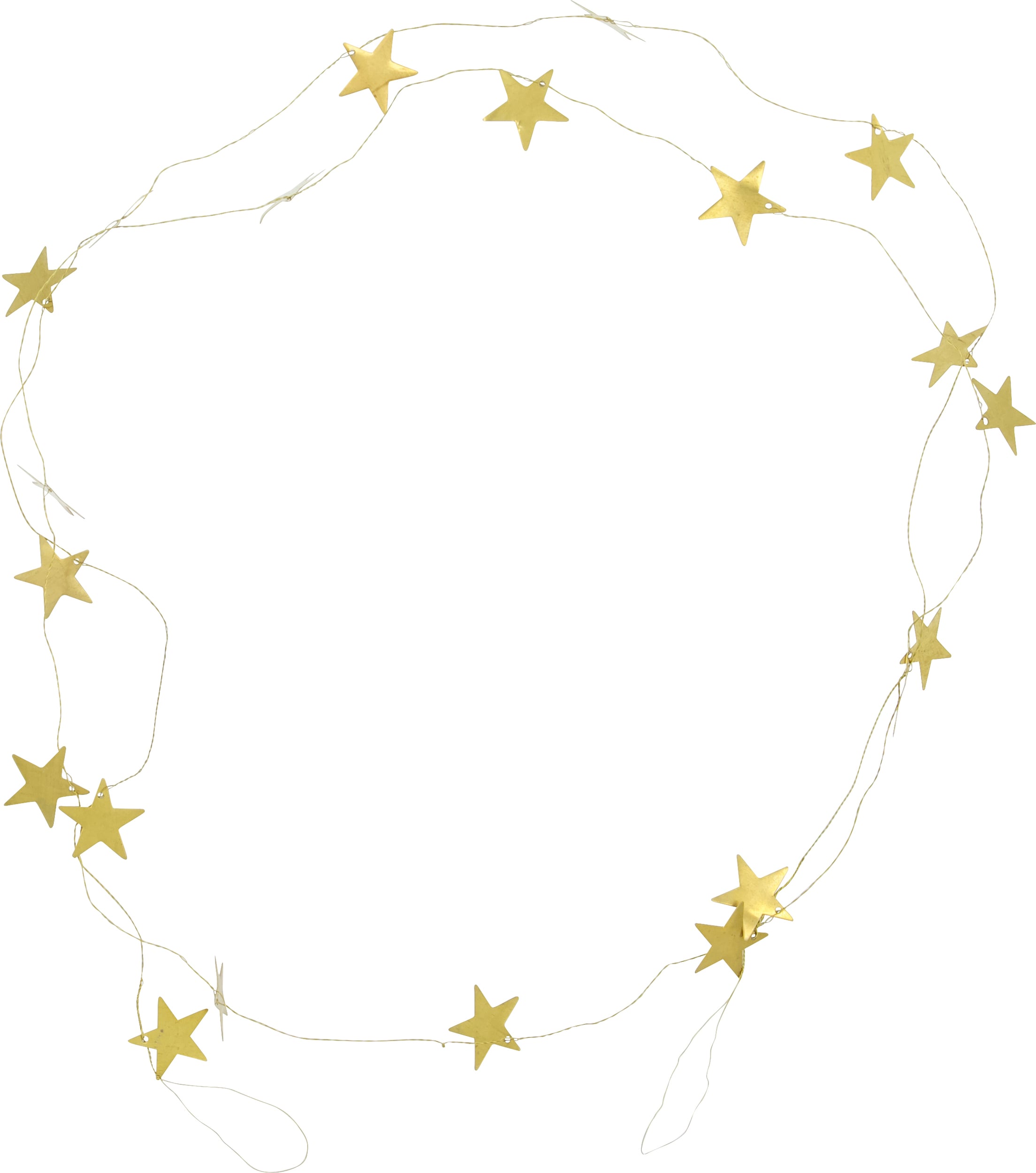 Girlanda HDStars duża mosiądz
