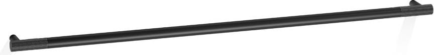Wieszak reling na ręczniki Club 80 cm czarny mat