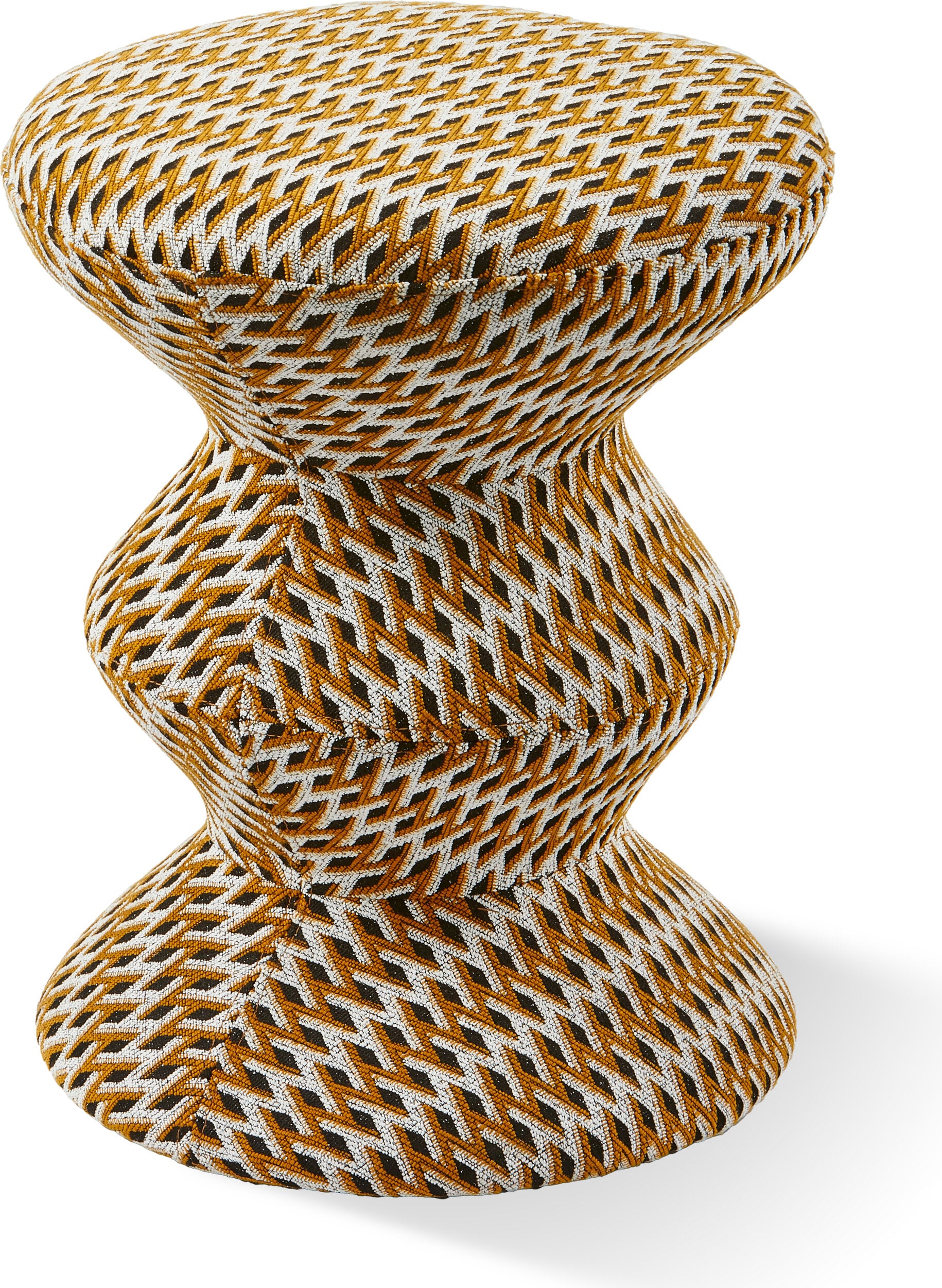 Stołek Zig Zag Soft ochra