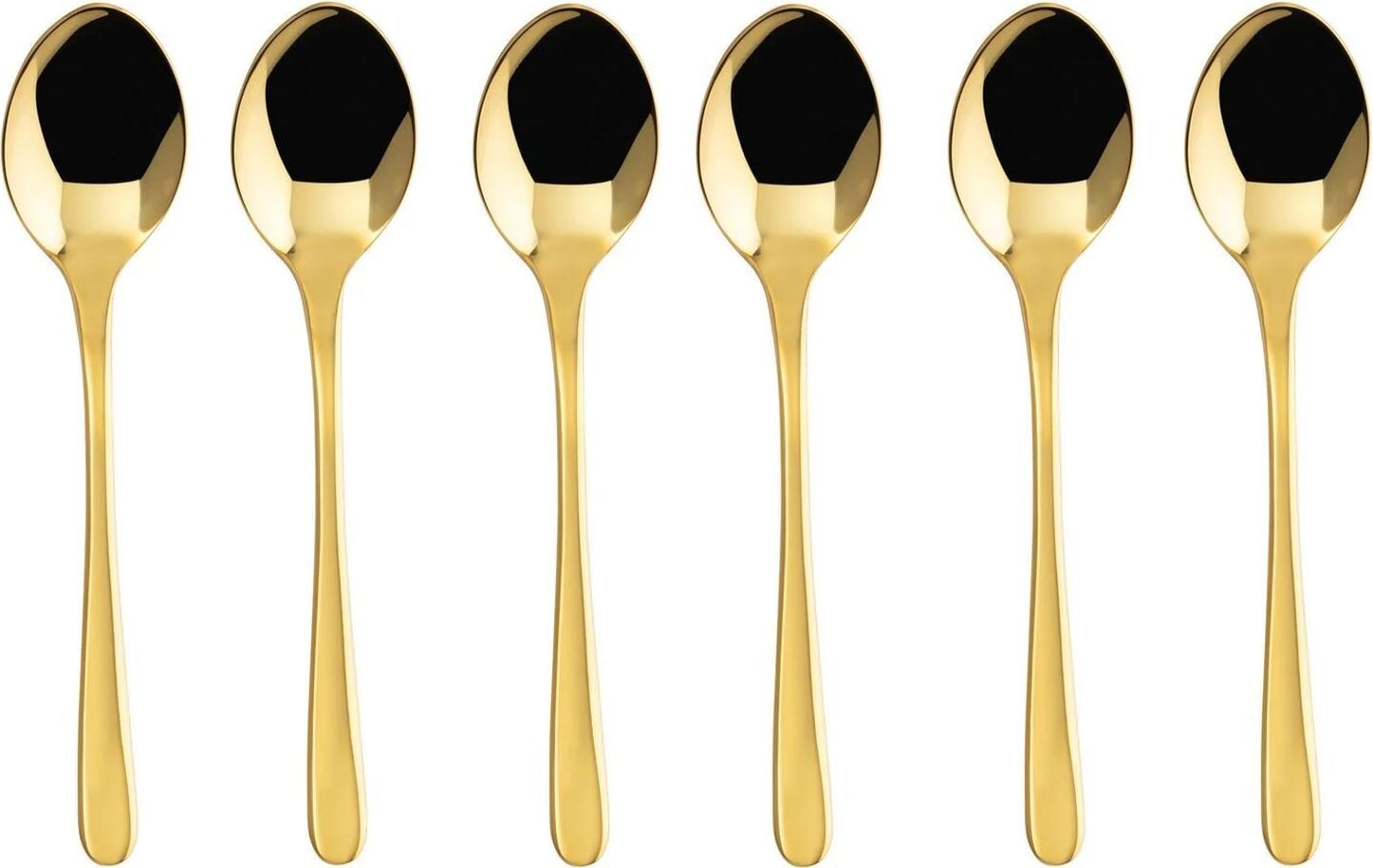 Łyżeczki do espresso Taste złote 6 szt.