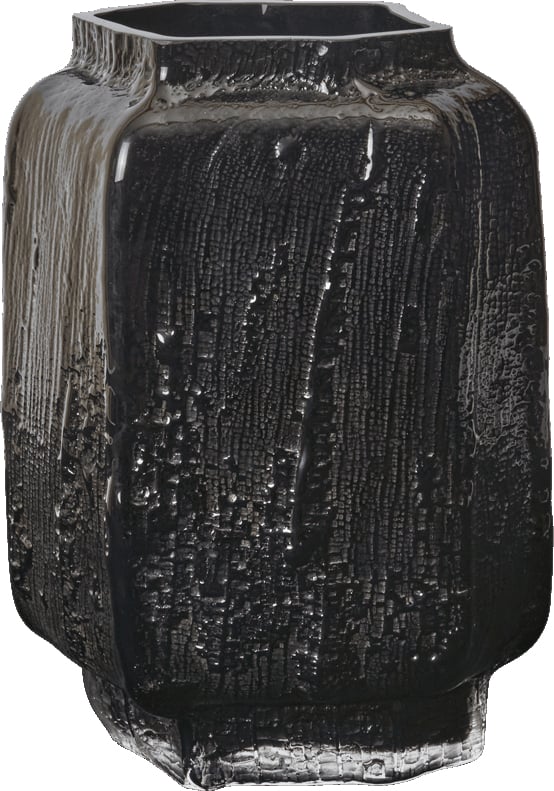 Wazon Mokuri 25 cm czarny