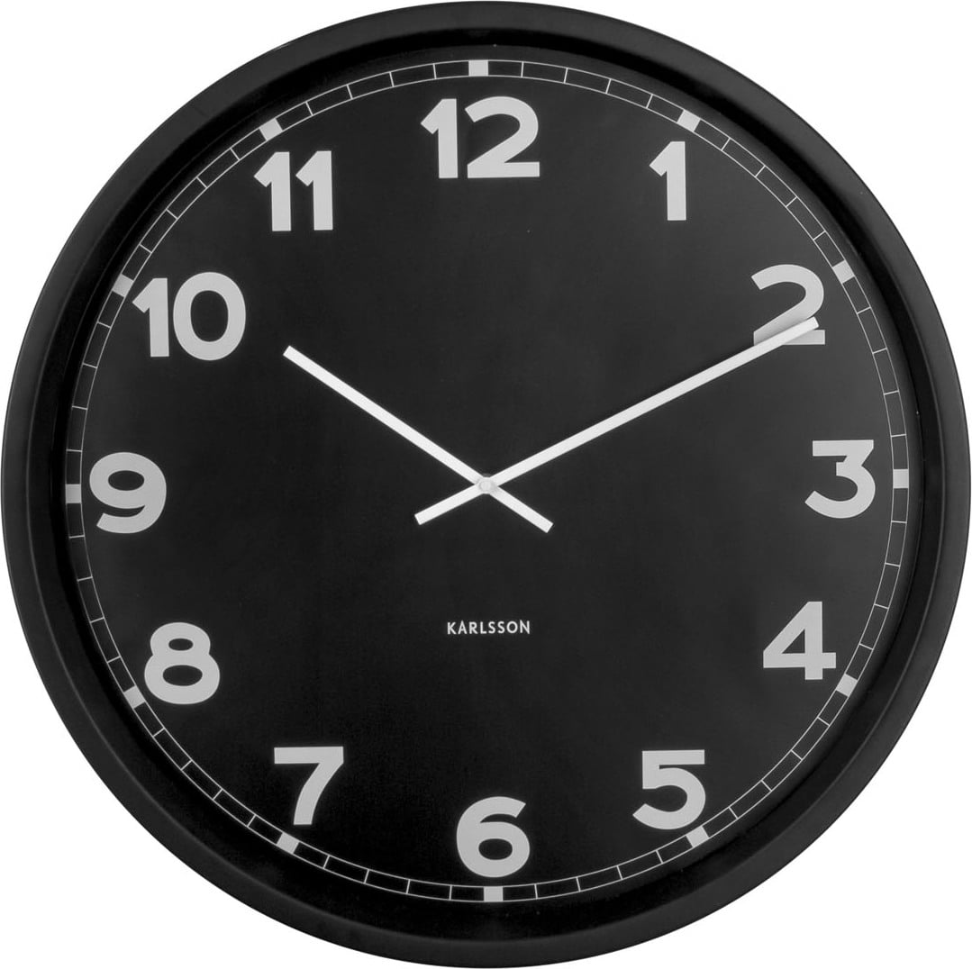 Zegar ścienny New Classic 60 cm czarny