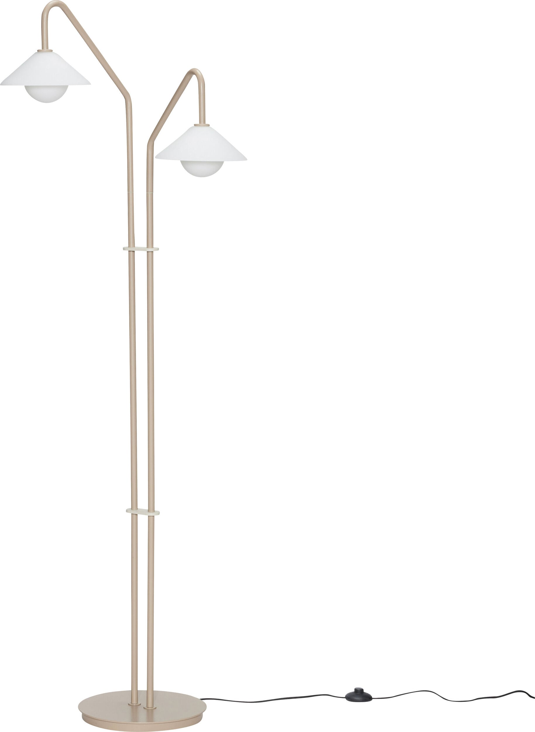 Lampa podłogowa Como beżowa