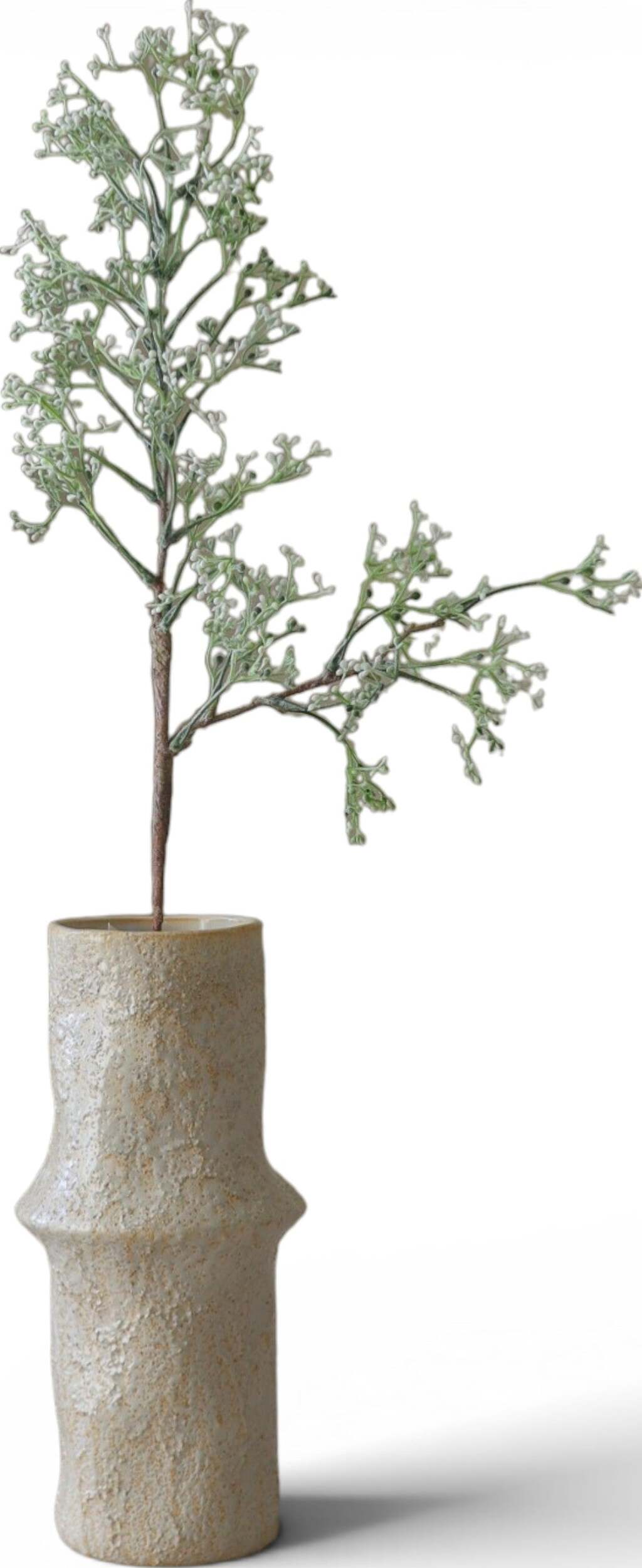 Gałązka sztuczna Botane dzika róża 71 cm biała