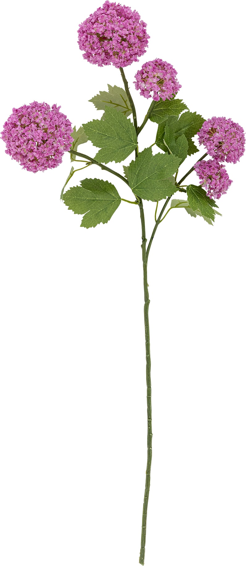 Kwiat sztuczny Bloomingville hortensja 73 cm fuksja