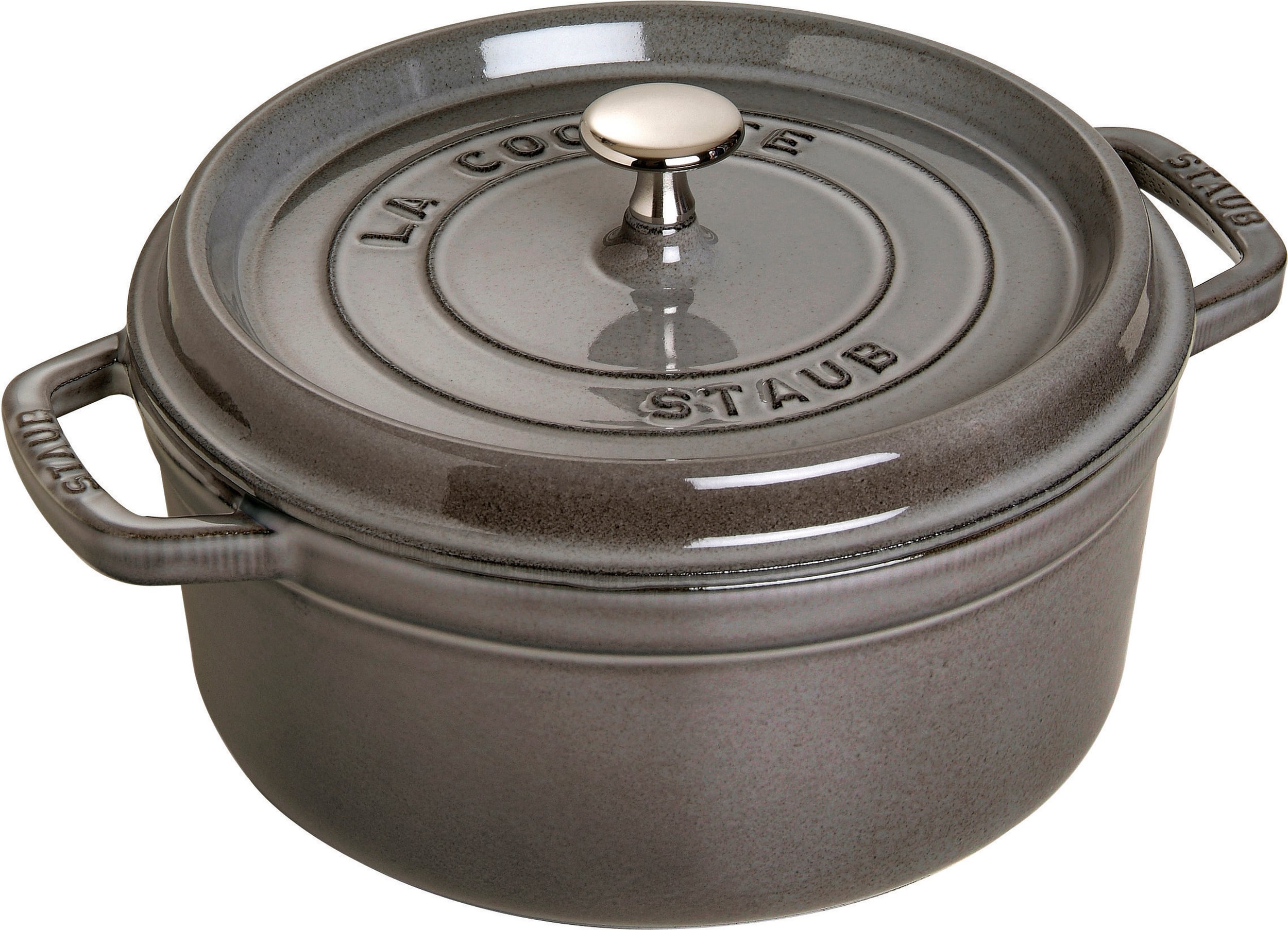 Garnek La Cocotte 5 2 l grafitowy żeliwny