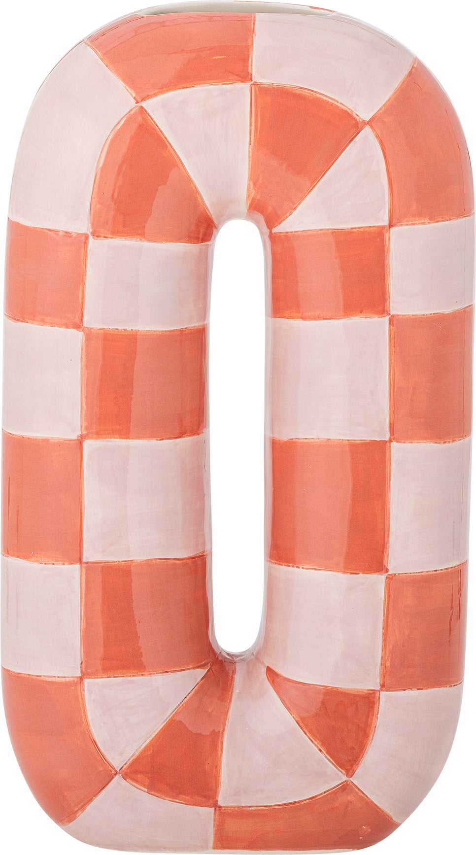 Wazon dekoracyjny Mae 32 cm pomarańczowy