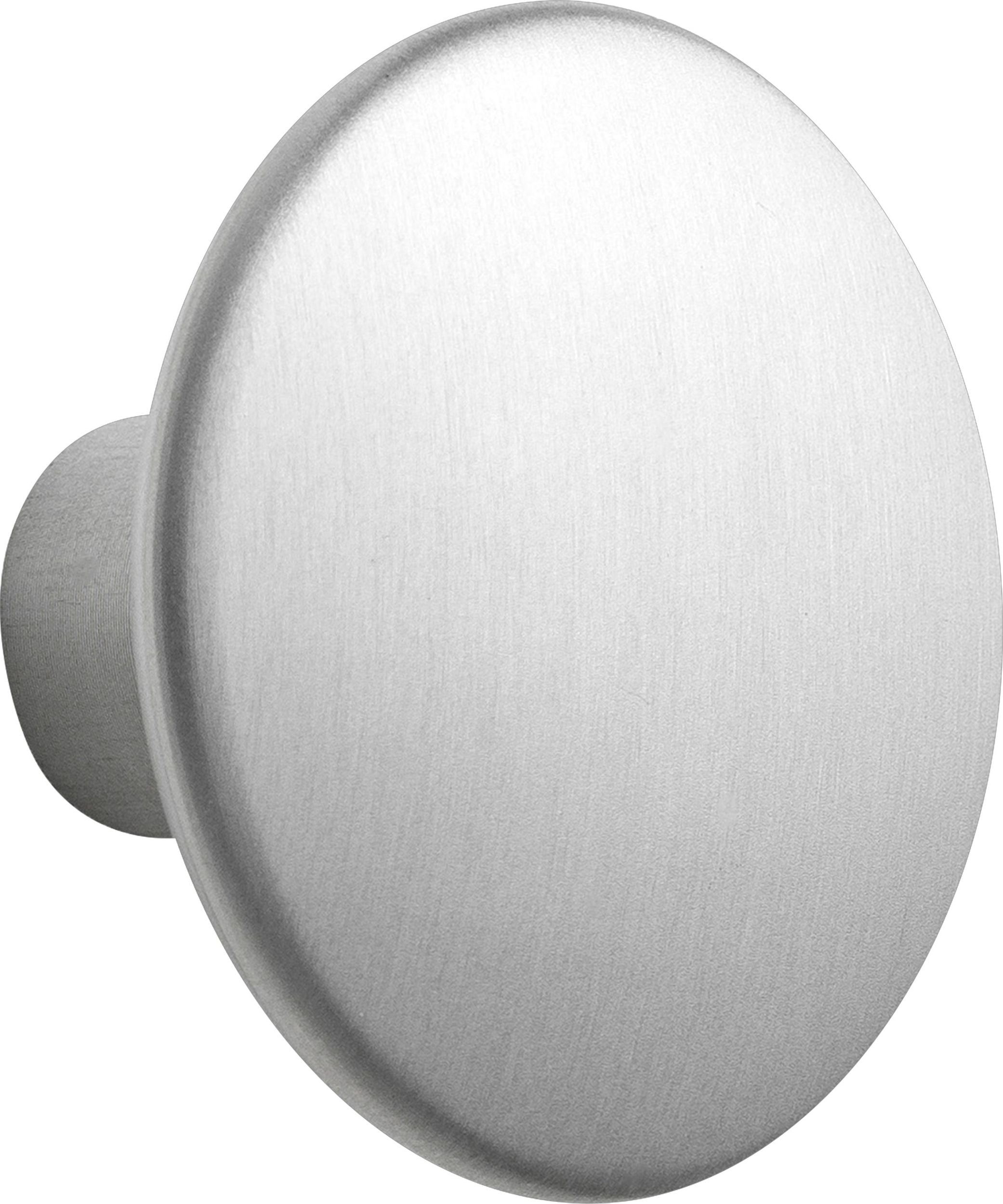 Haczyk ścienny Dots Metal 2 7 cm aluminium