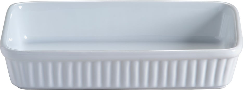 Naczynie do zapiekania i serwowania Classic prostokątne 23 x 14 cm błękitne