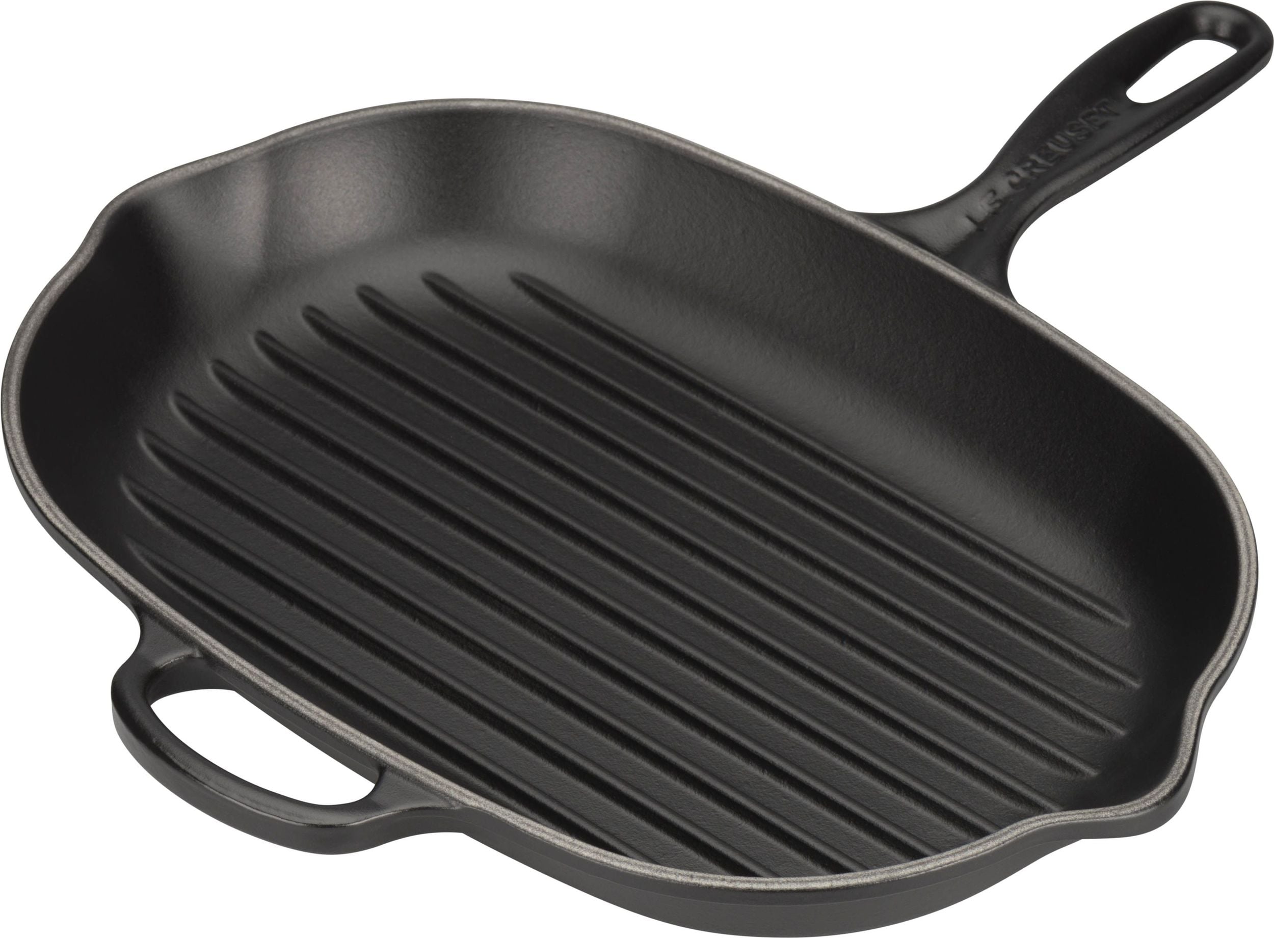 Patelnia grillowa Signature owalna 32 cm czarna