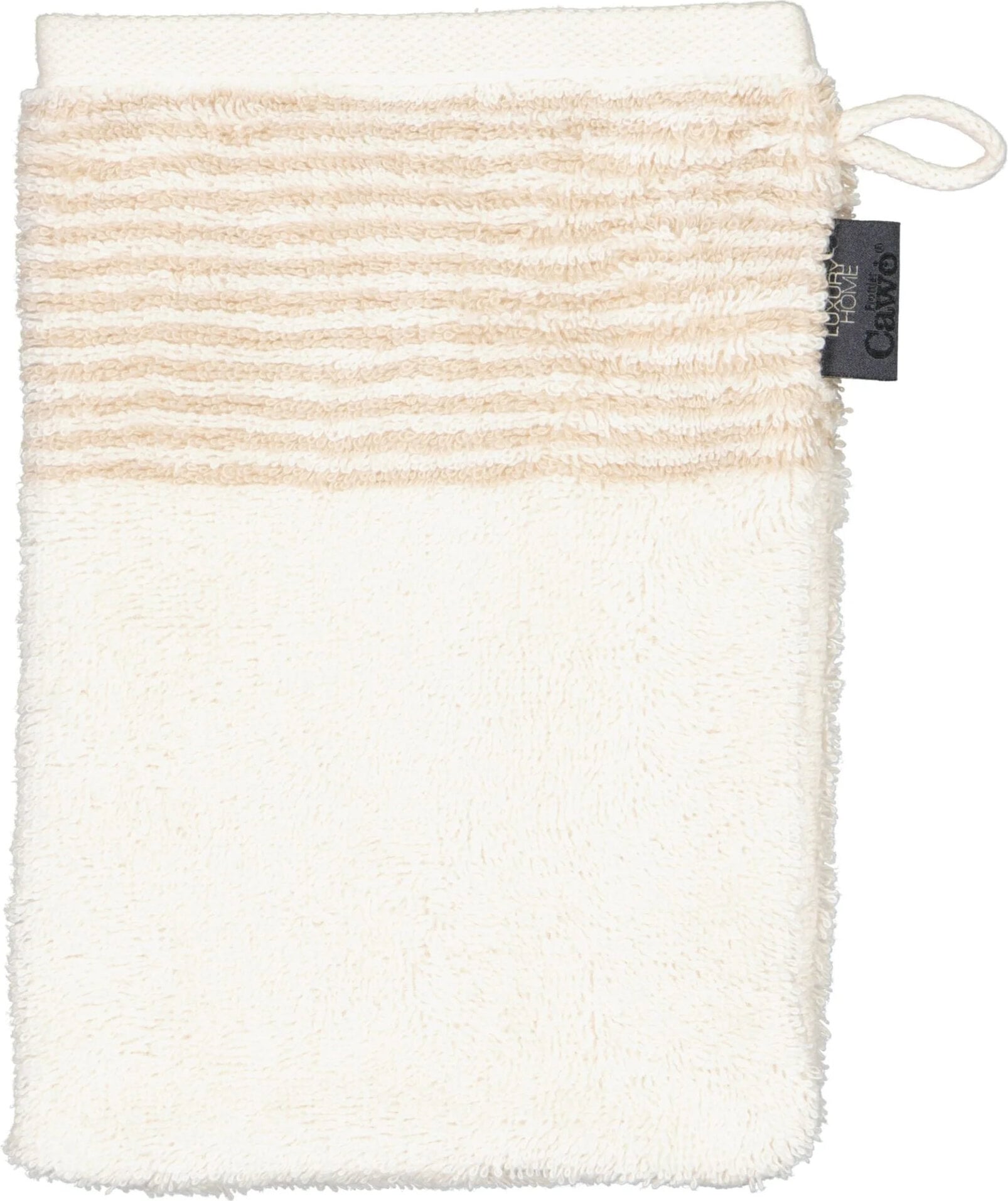 Rękawica kąpielowa Two-Tone 16 x 22 cm naturalna
