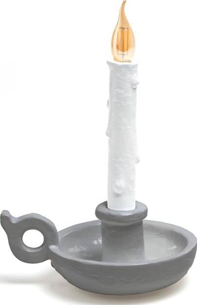 Lampa Bugia szara