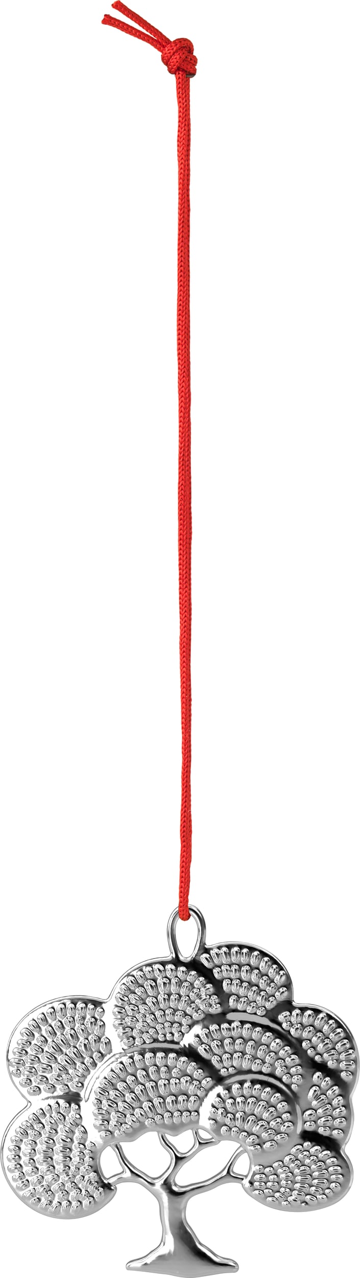 Zawieszka świąteczna Karen Blixen dąb 6 5 cm srebrna