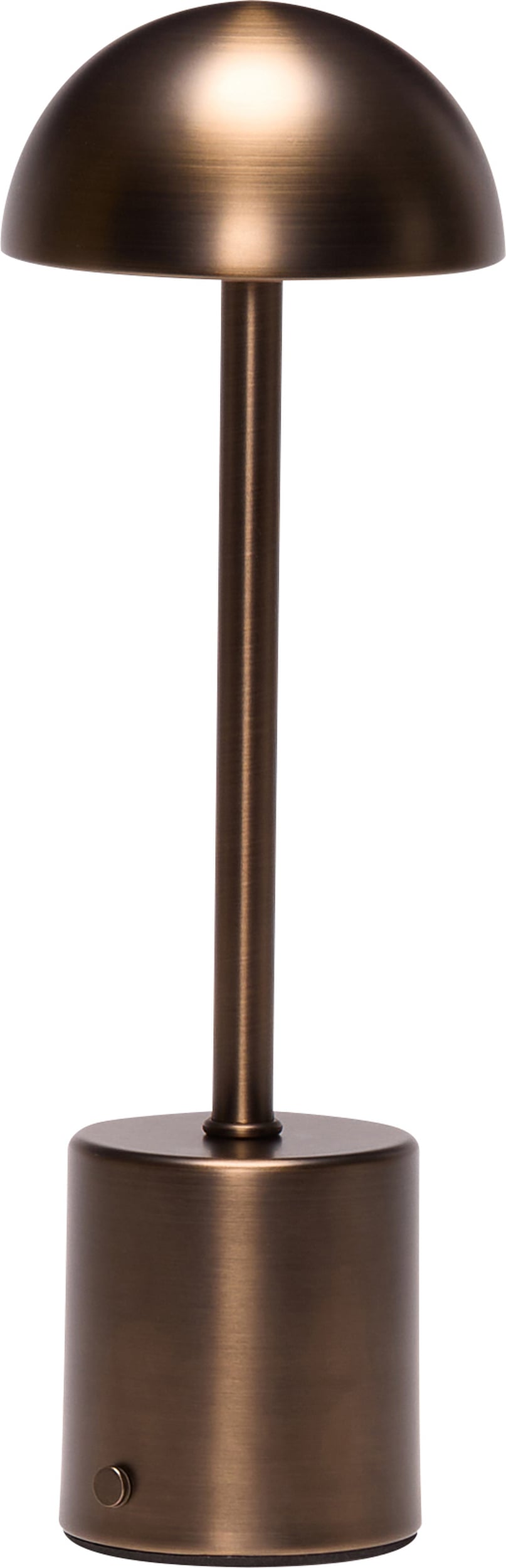 Lampa stołowa bezprzewodowa Taten 30 cm mosiądz szczotkowany