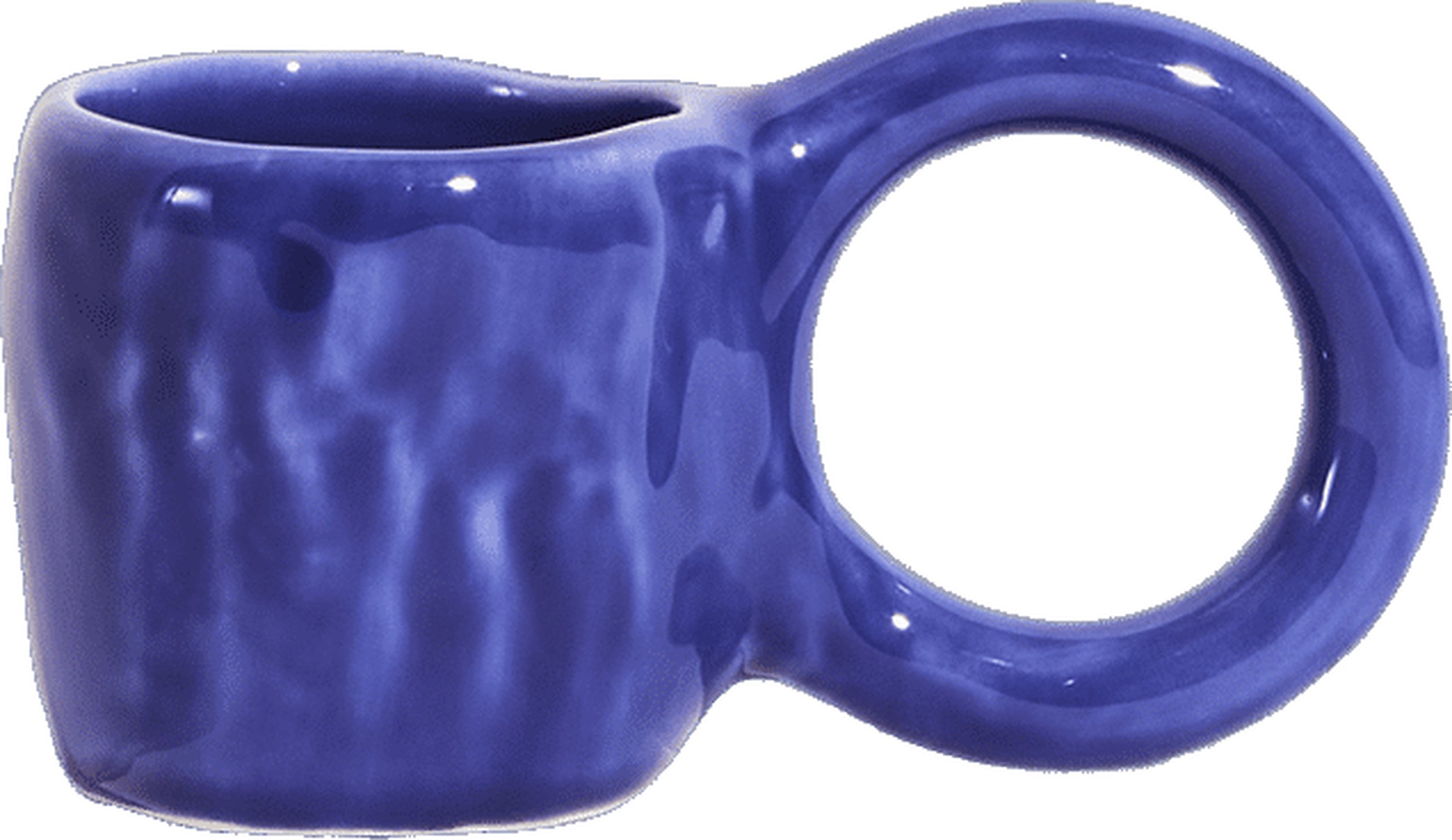 Kubki do espresso Donut niebieskie 2 szt.