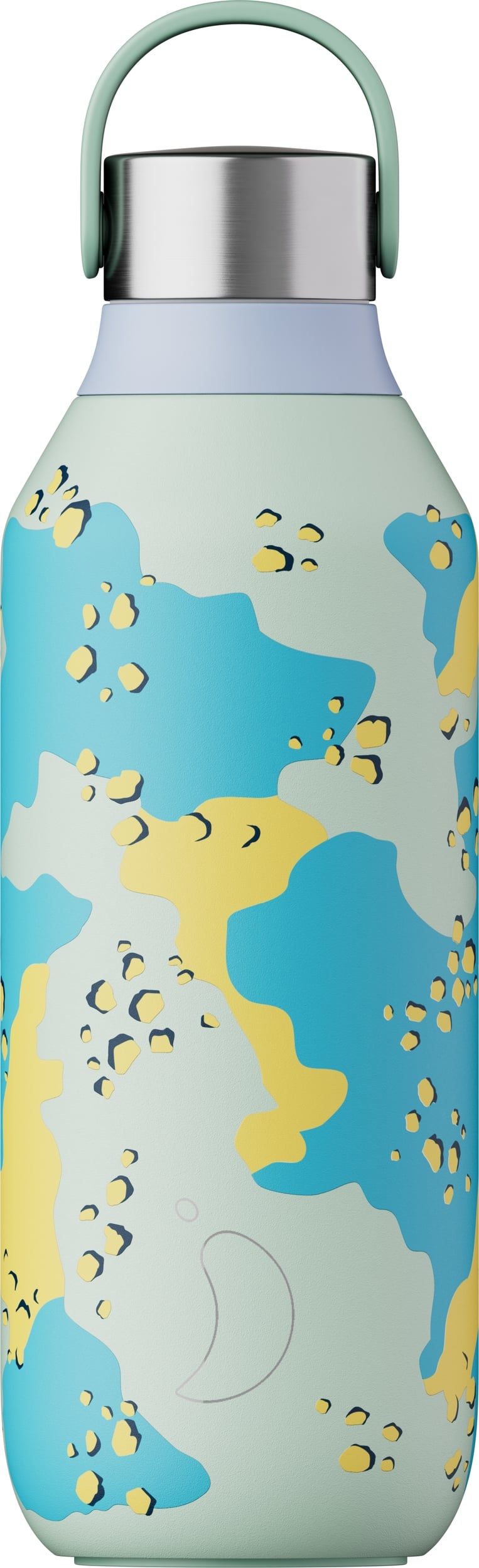 Butelka termiczna Series 2 Studio Desert Camo 500 ml niebieska