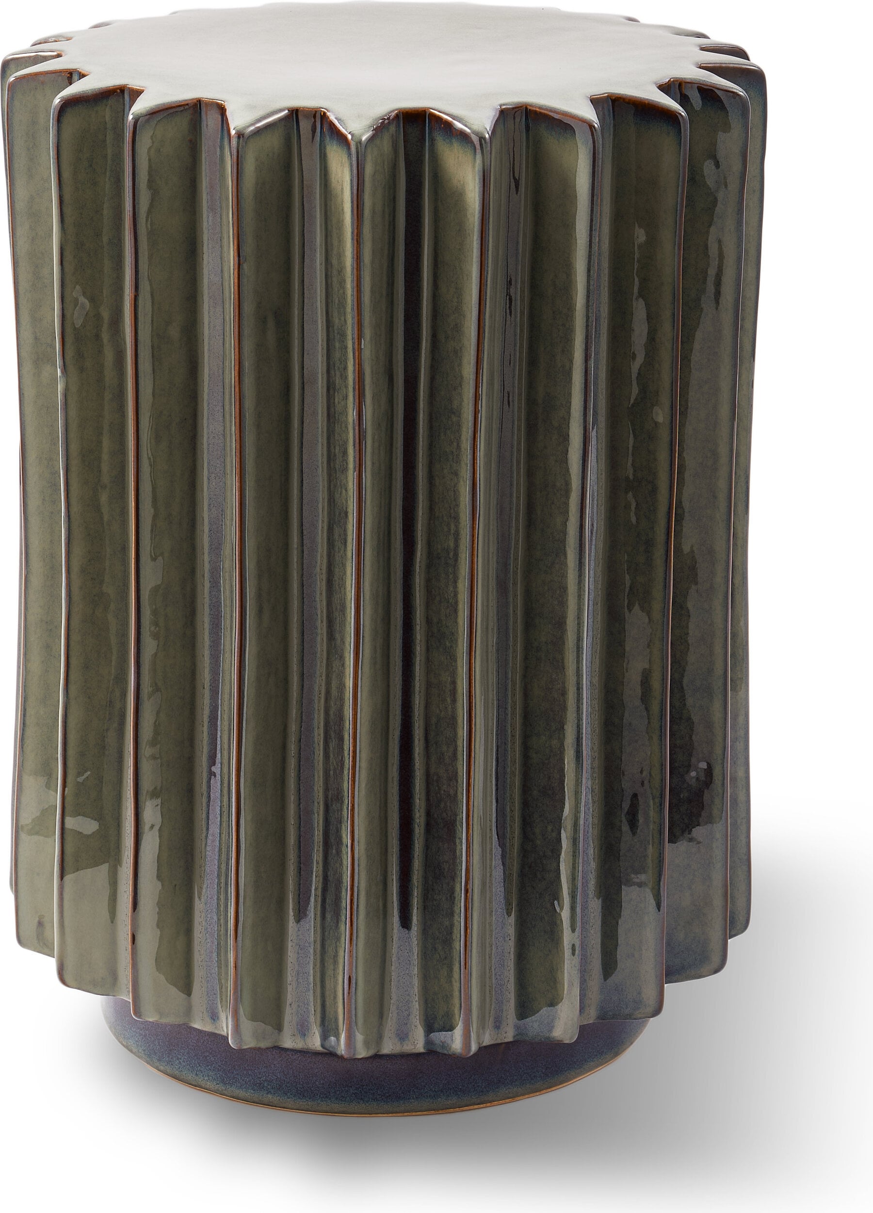 Stolik boczny Okra 46 cm zielony