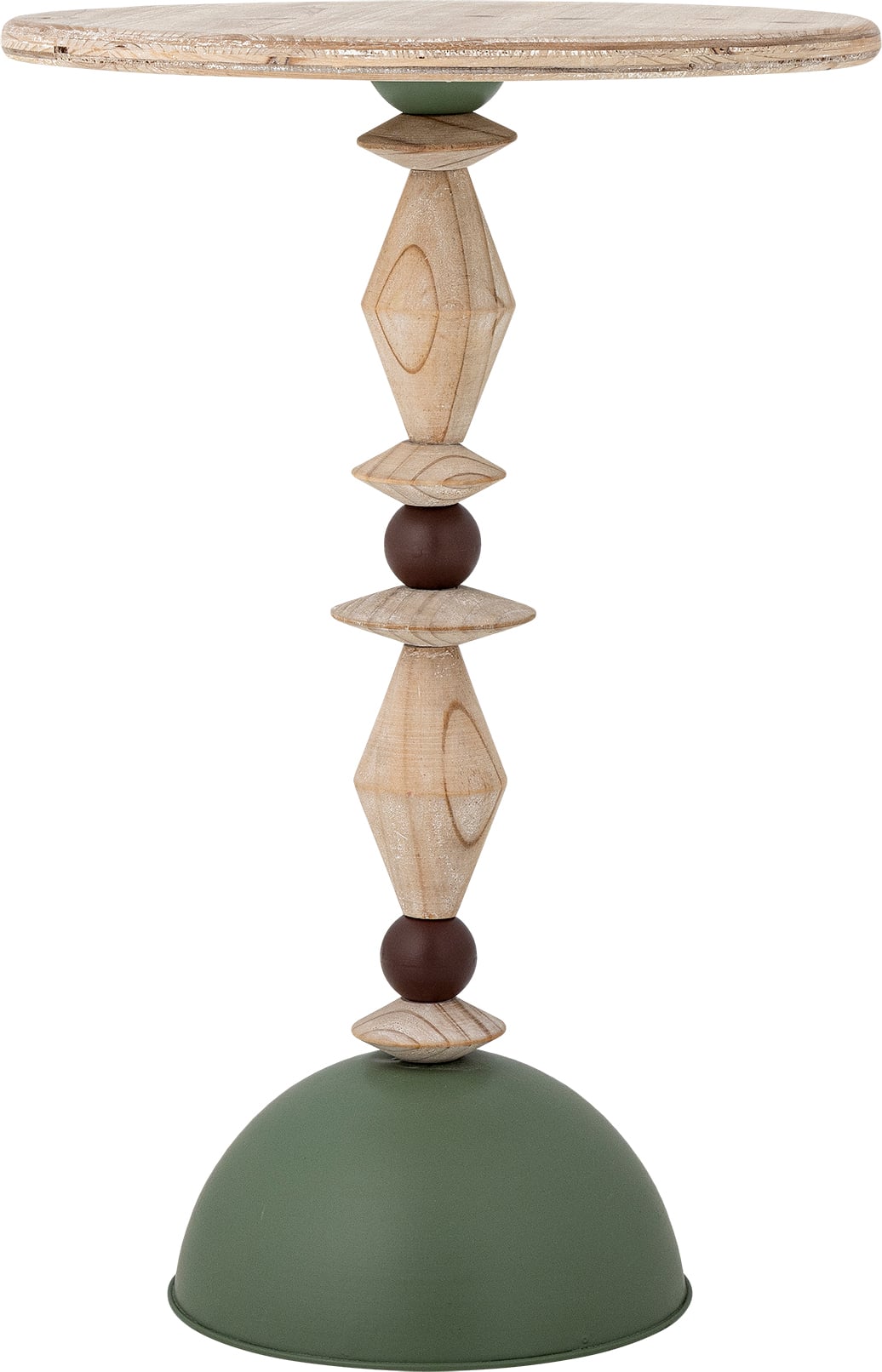 Stolik boczny Mannelli 60 cm zielony