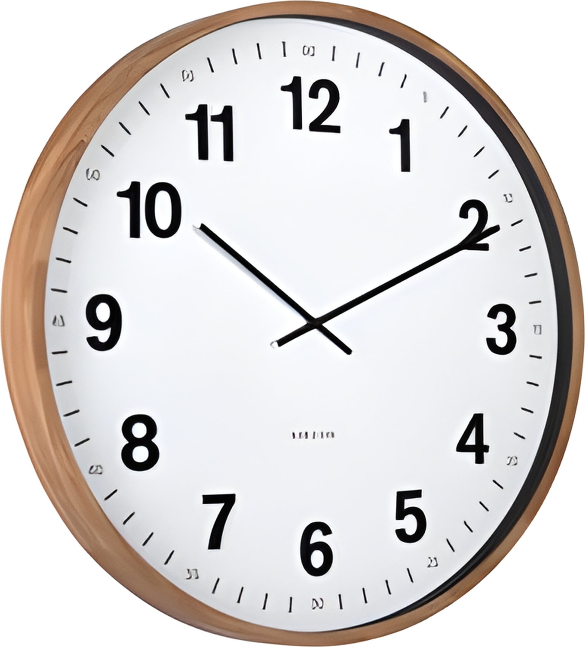 Zegar ścienny Esencia Classic 60 cm ciemne drewno