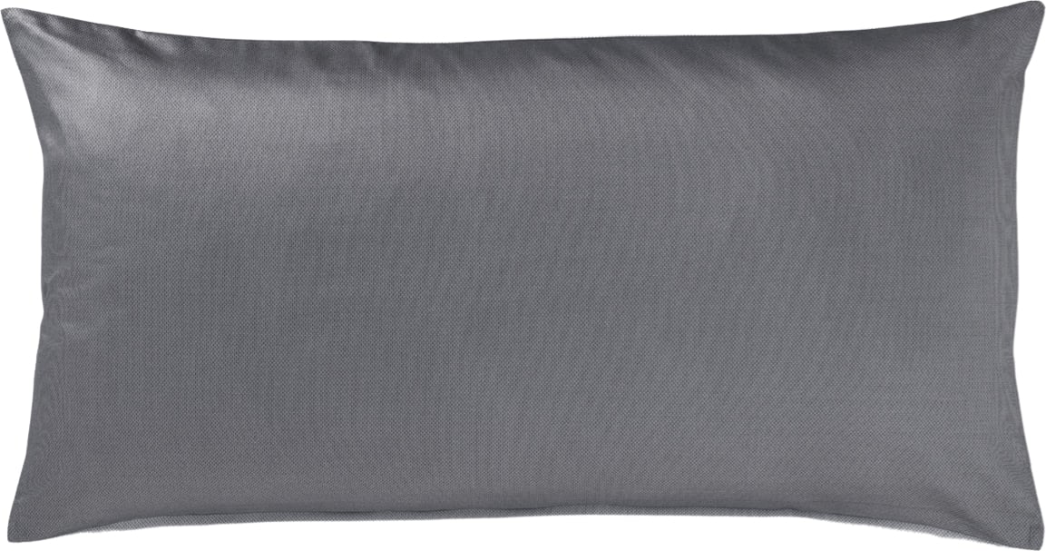 Poszewka na poduszkę Micro Pattern 40 x 80 cm srebrna z bawełny satynowej