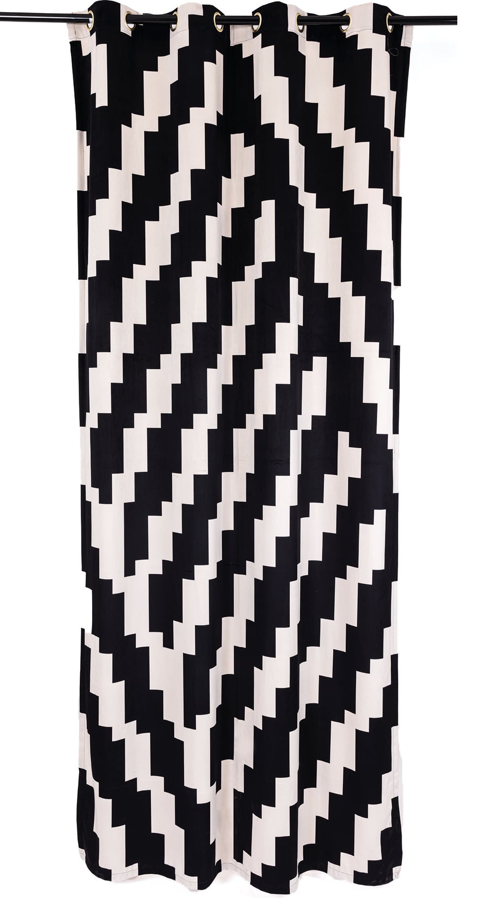 Zasłona do salonu Toiletpaper Zig Zag