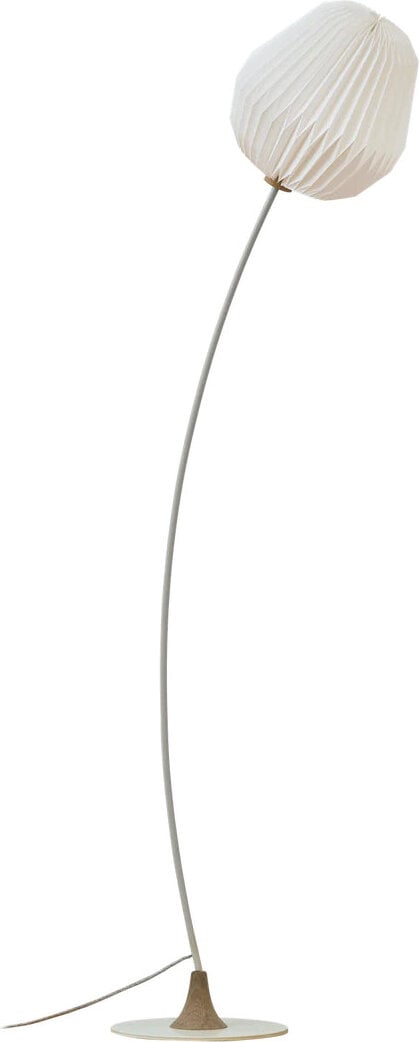 Lampa podłogowa The Bouquet 166 cm biała z papierowym kloszem