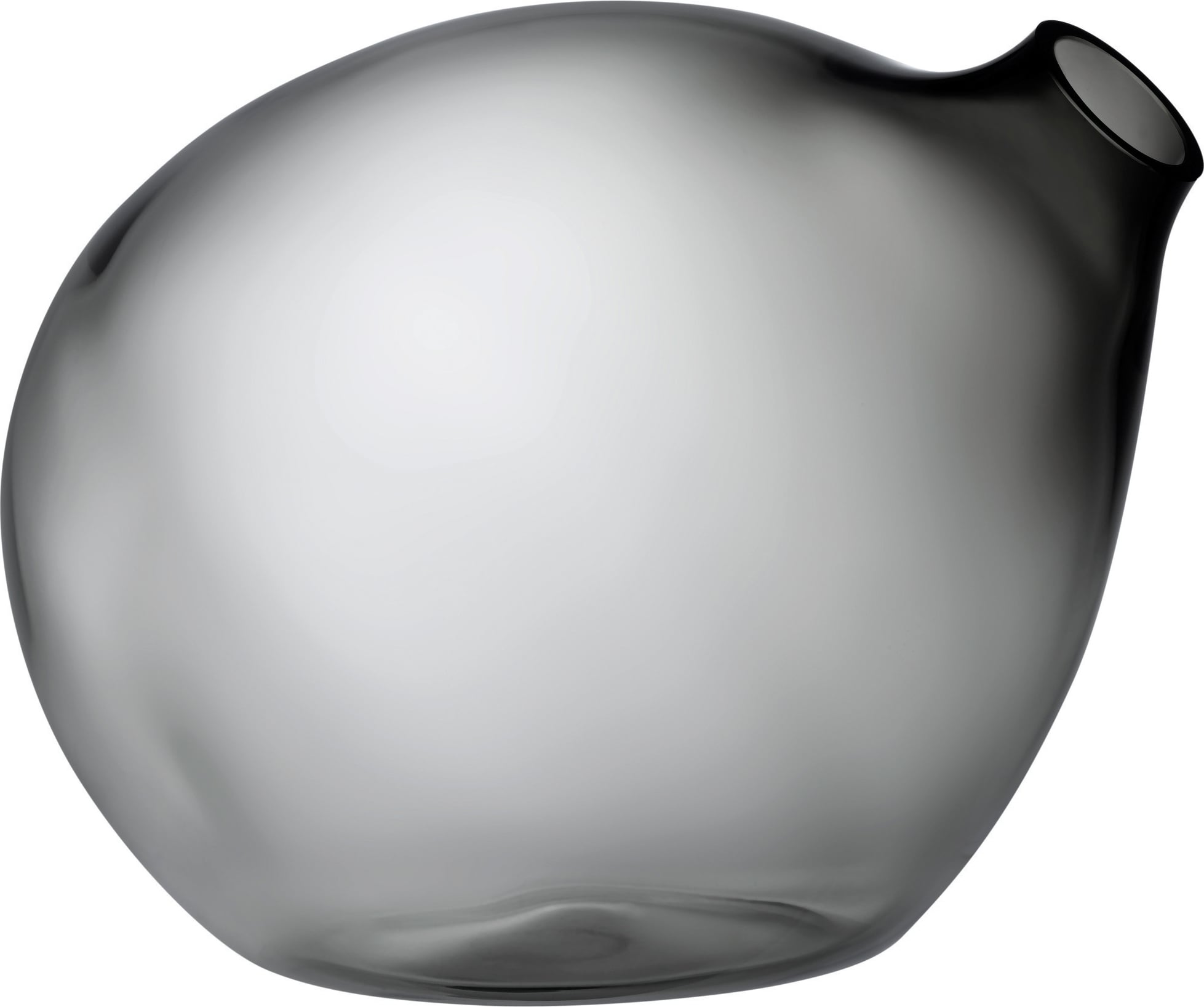 Wazon Bubble M przydymiony