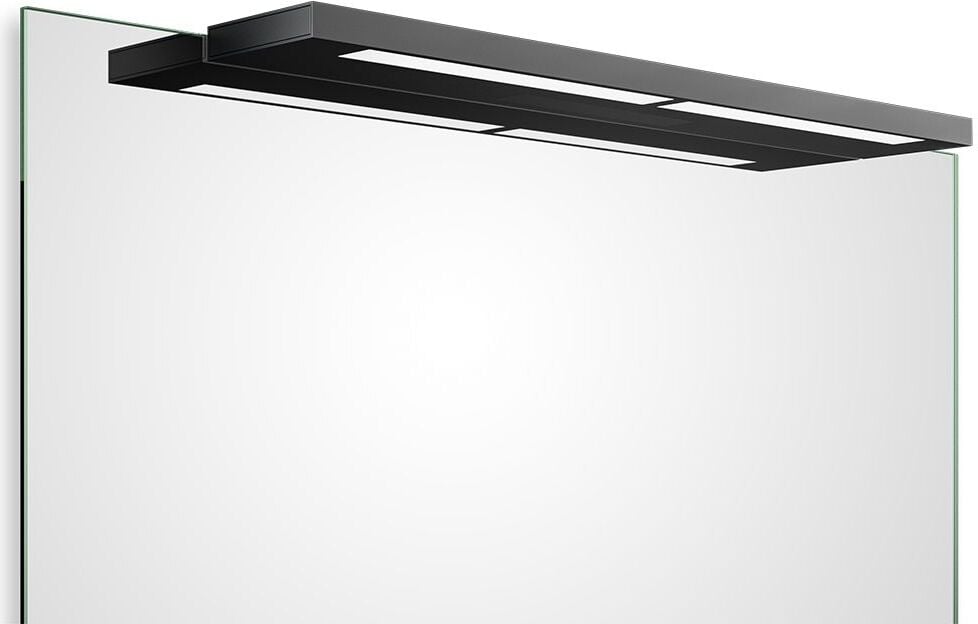 Lampa nad lustro Slim Clip On 60 cm czarny mat