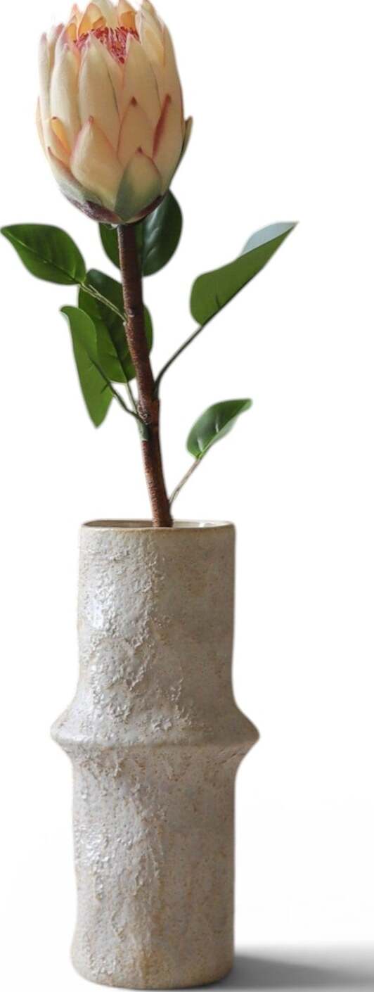 Kwiat sztuczny Botane protea 70 cm kremowa