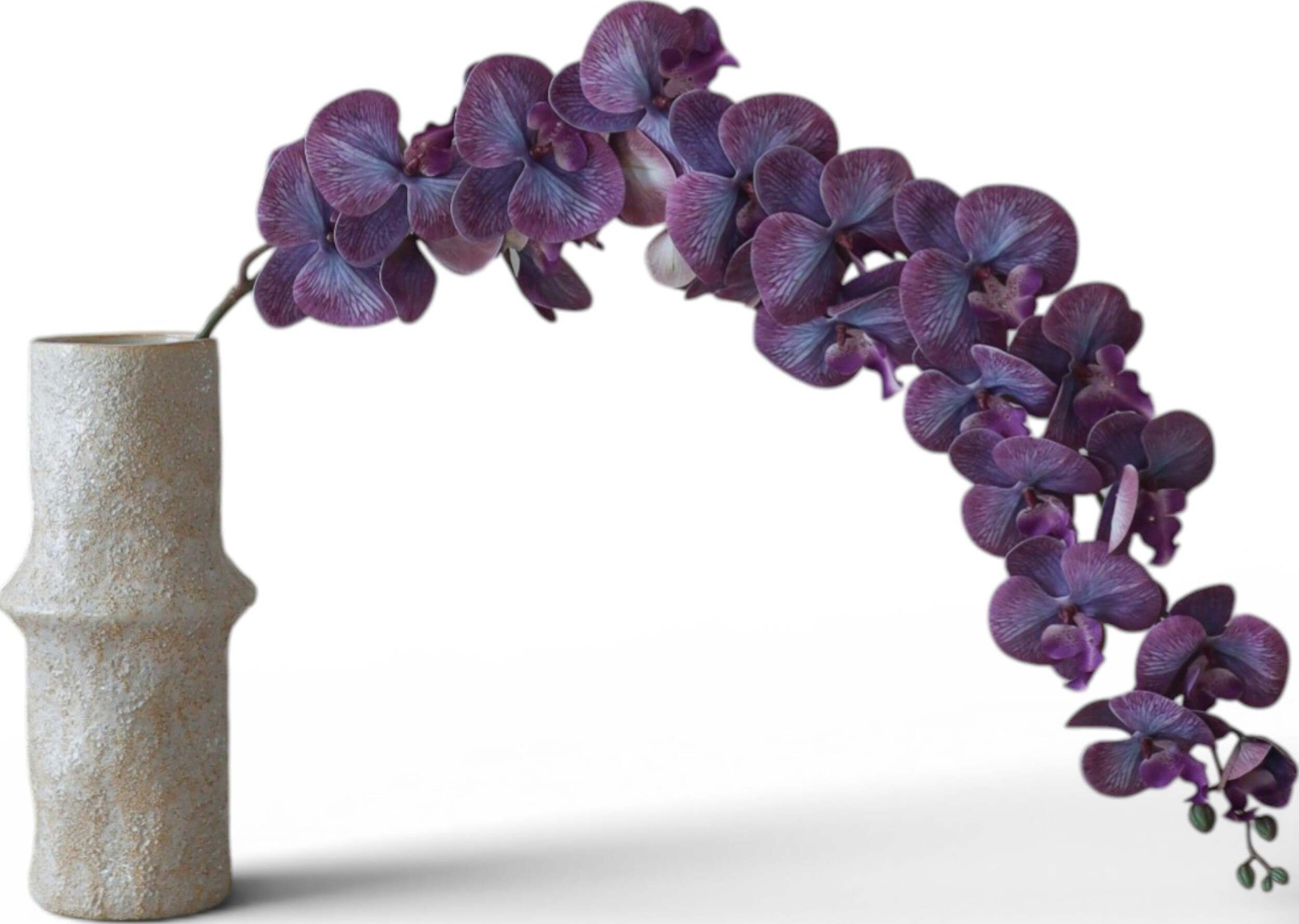 Kwiat sztuczny Botane storczyk 134 cm fioletowy wielkokwiatowy
