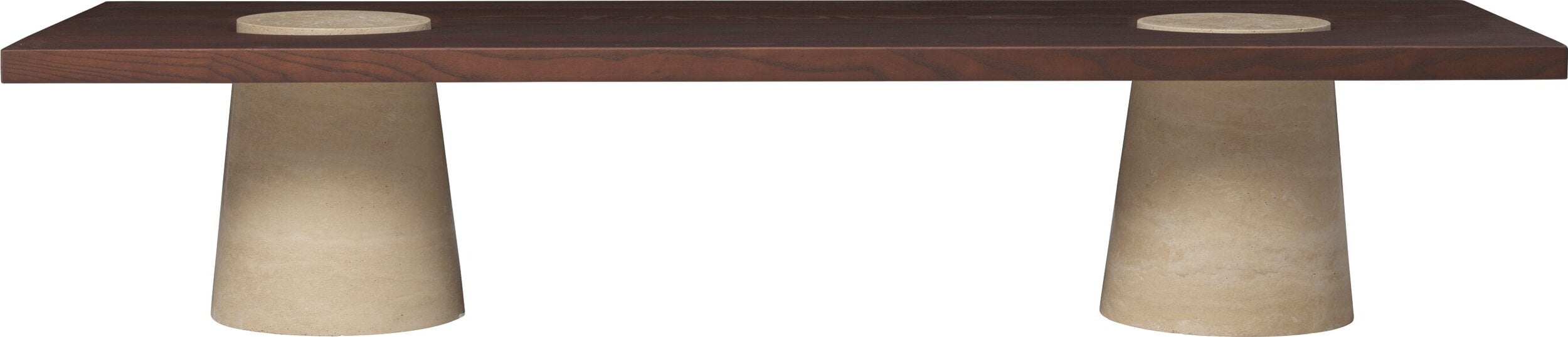 Stolik kawowy Grova 155 cm ciemny jesion