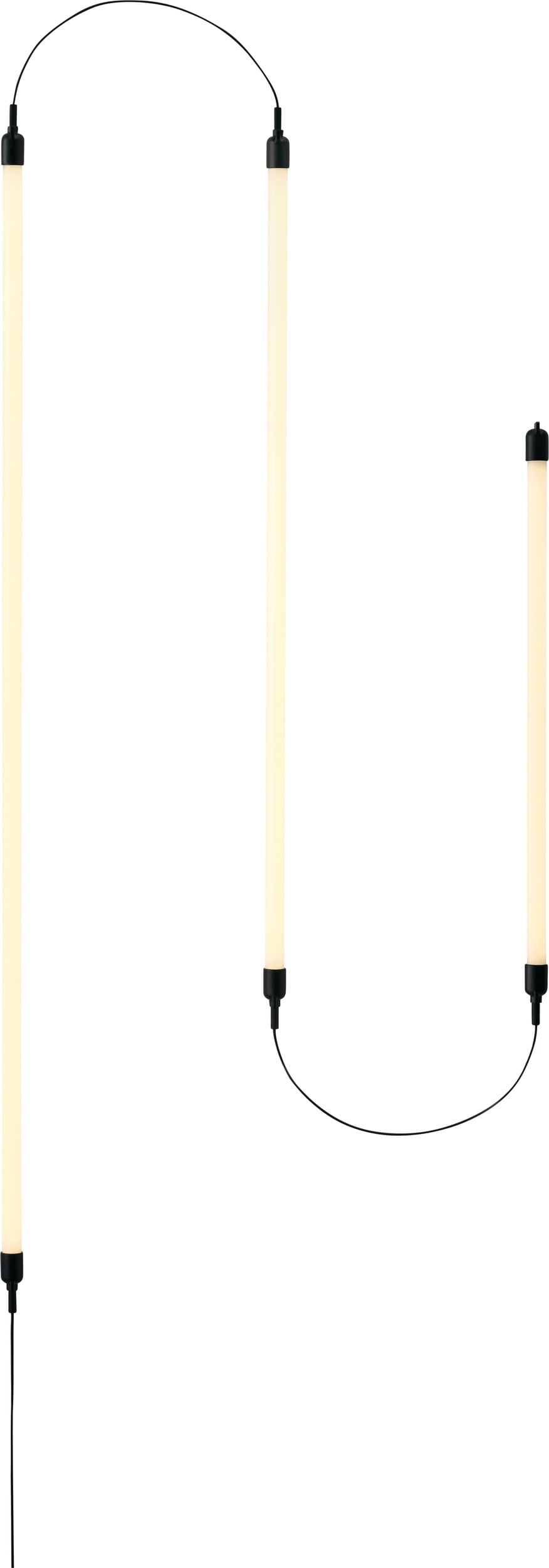 Lampa sufitowa lub kinkiet Fine Configuration 6 czarna